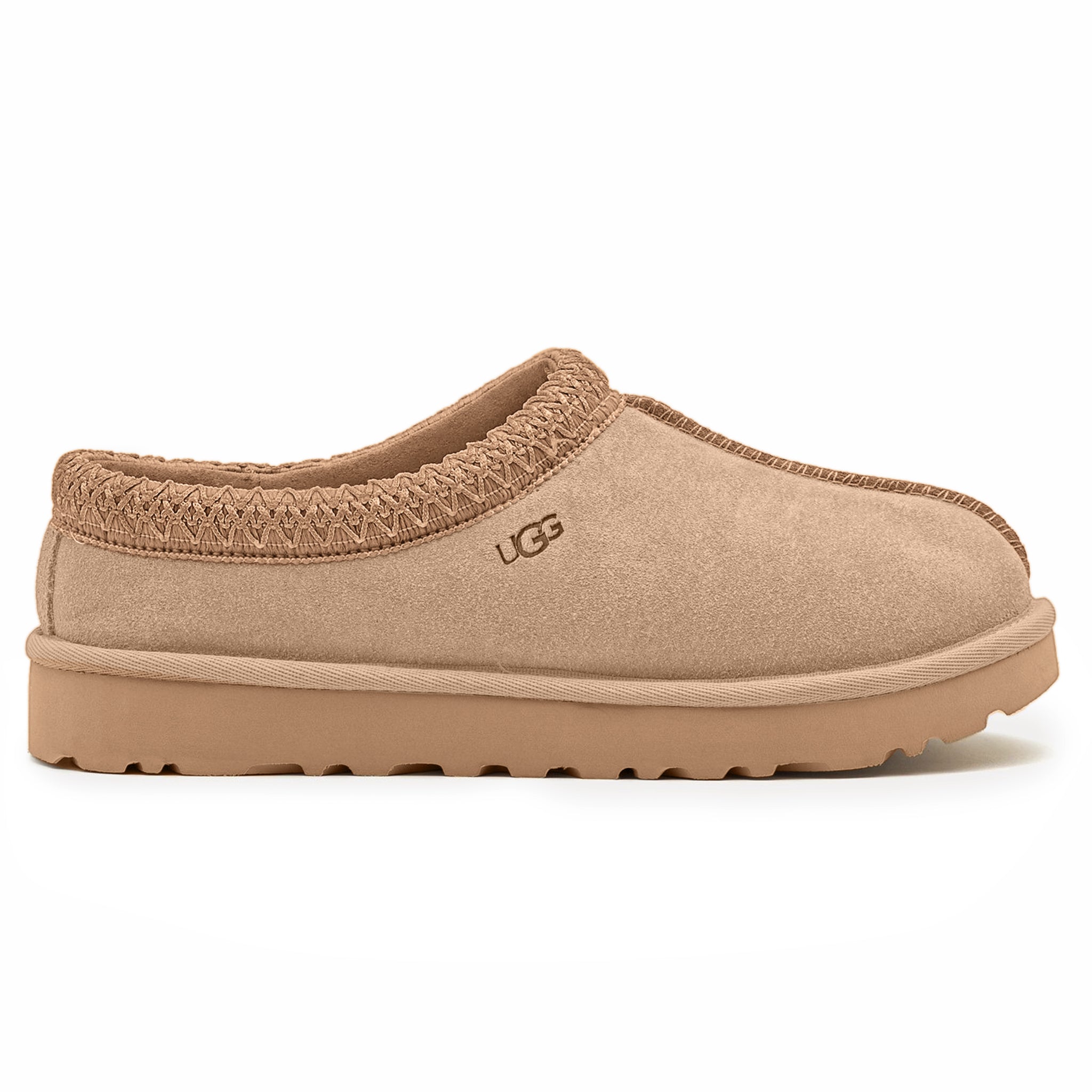 Side view of UGG Tasman Sand TNL Slippers (W) 5955-SNDT