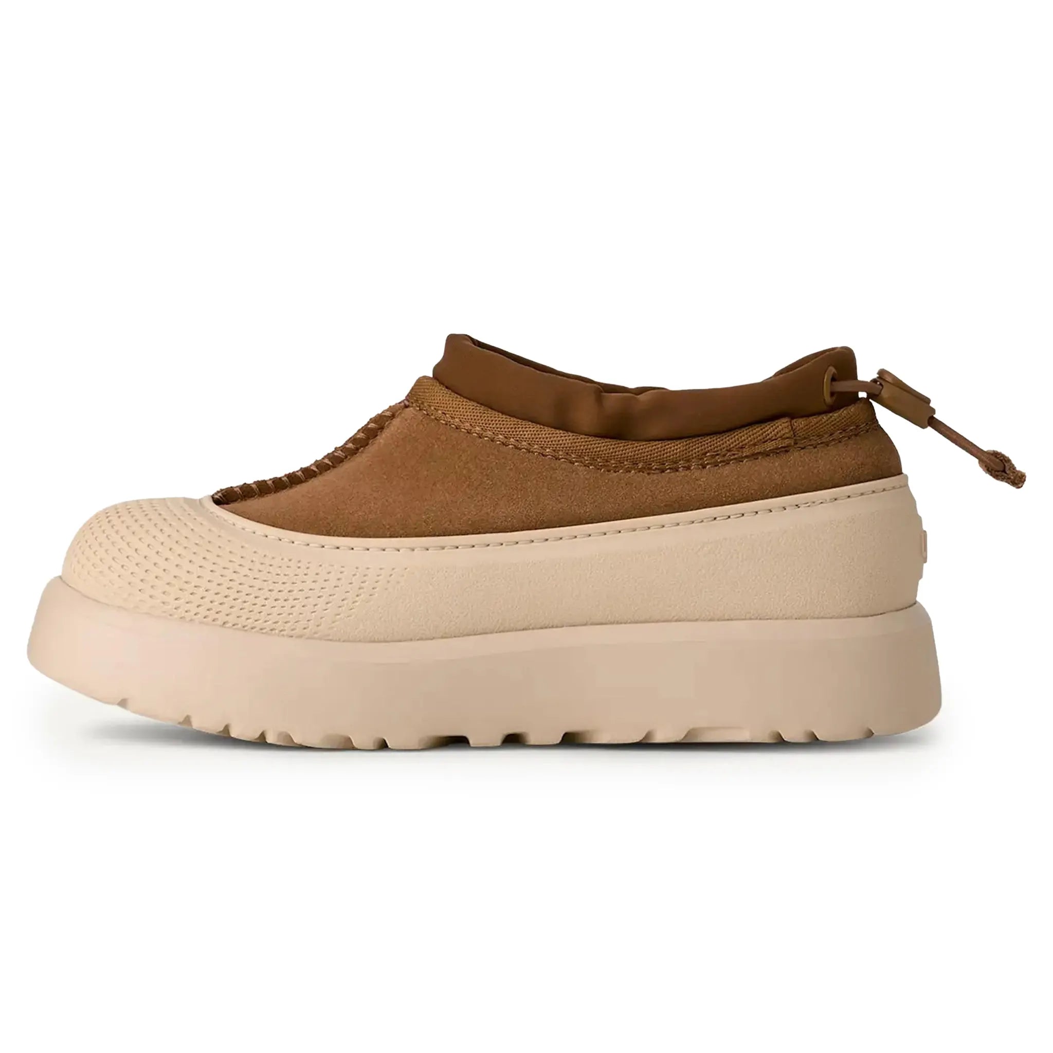 Side View of UGG Tasman Weather Hybrid Kids Brown Boots UGGA5015154233