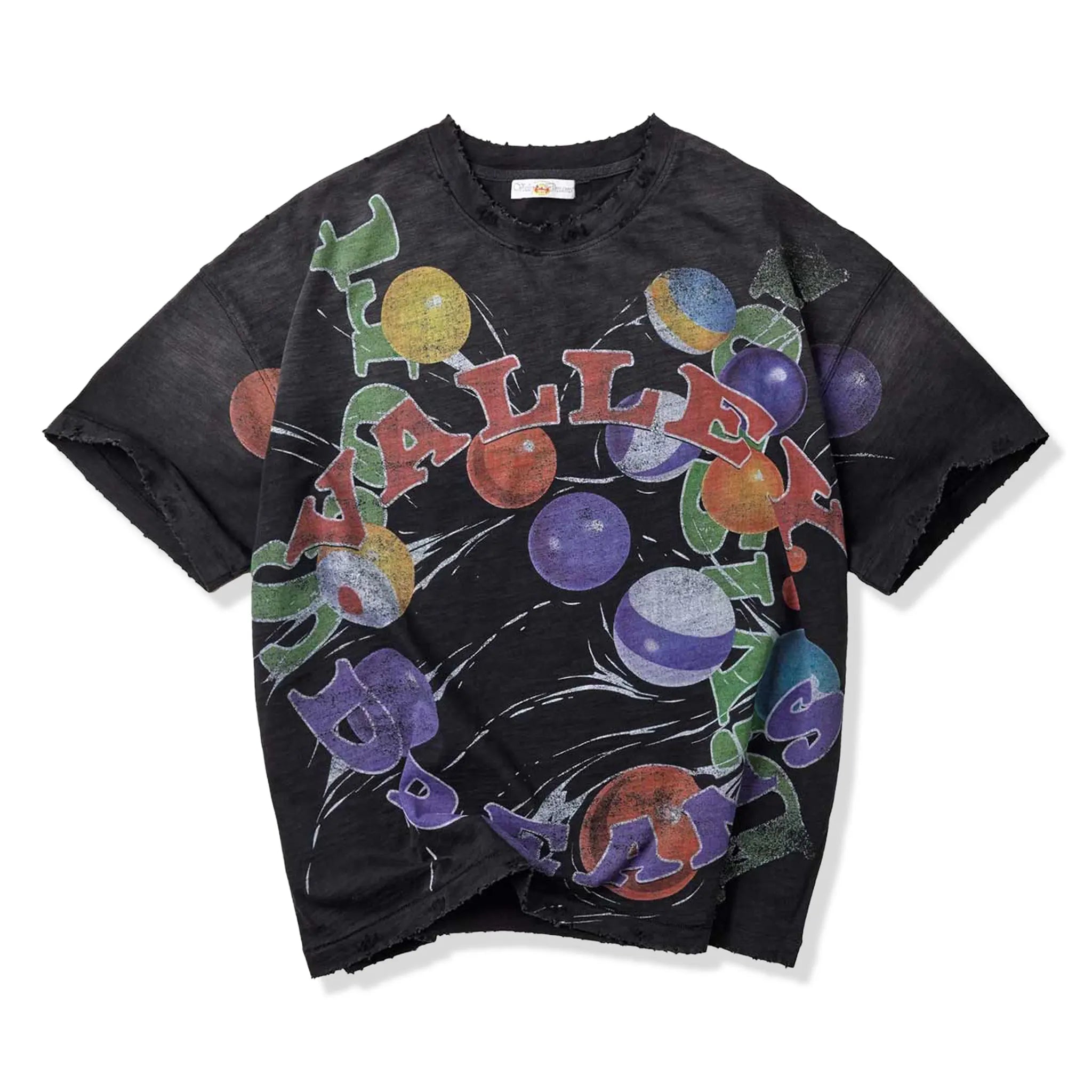 Front View of Vale Forever 8 Ball Black T-Shirt