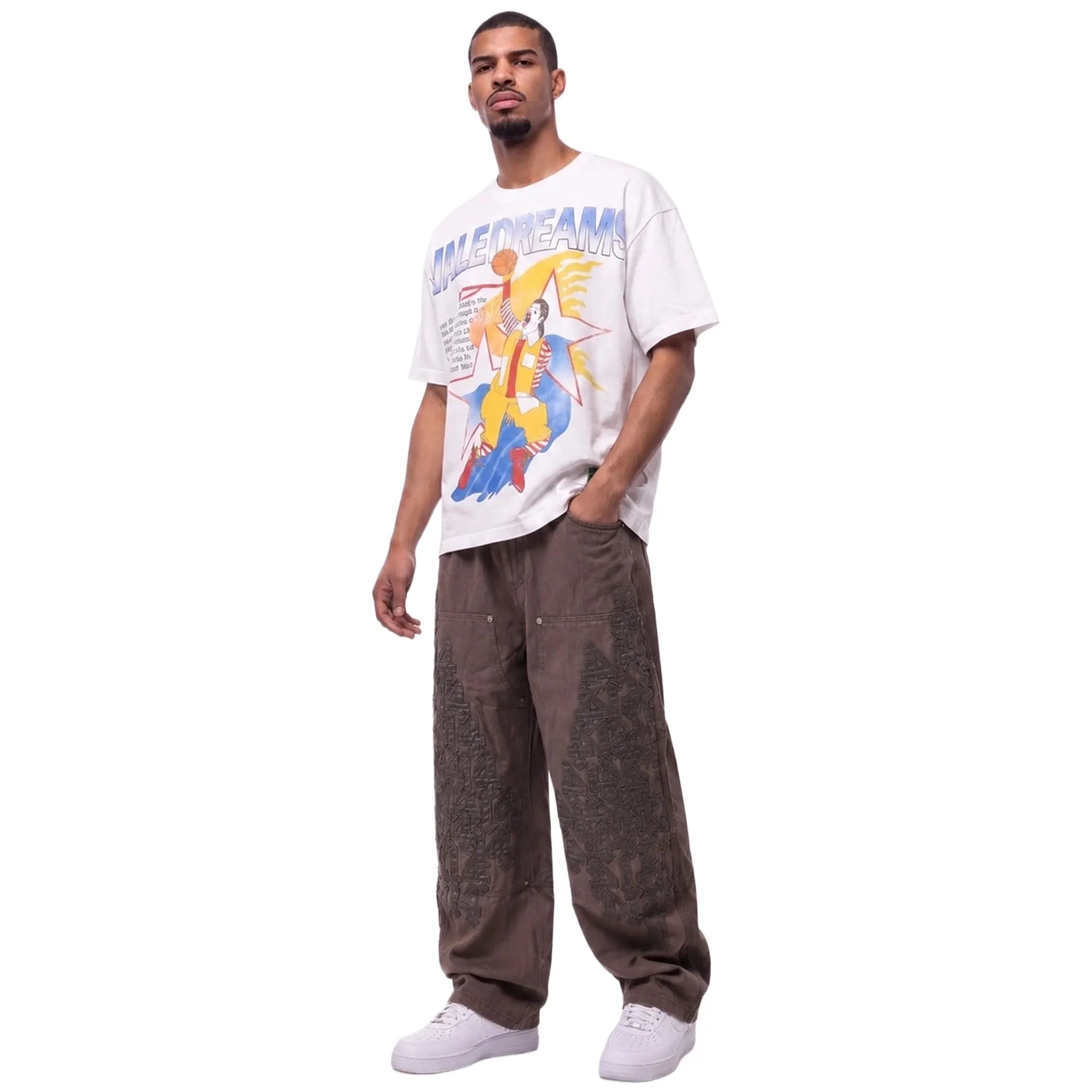 Model View of Vale Forever Air Donald T-Shirt