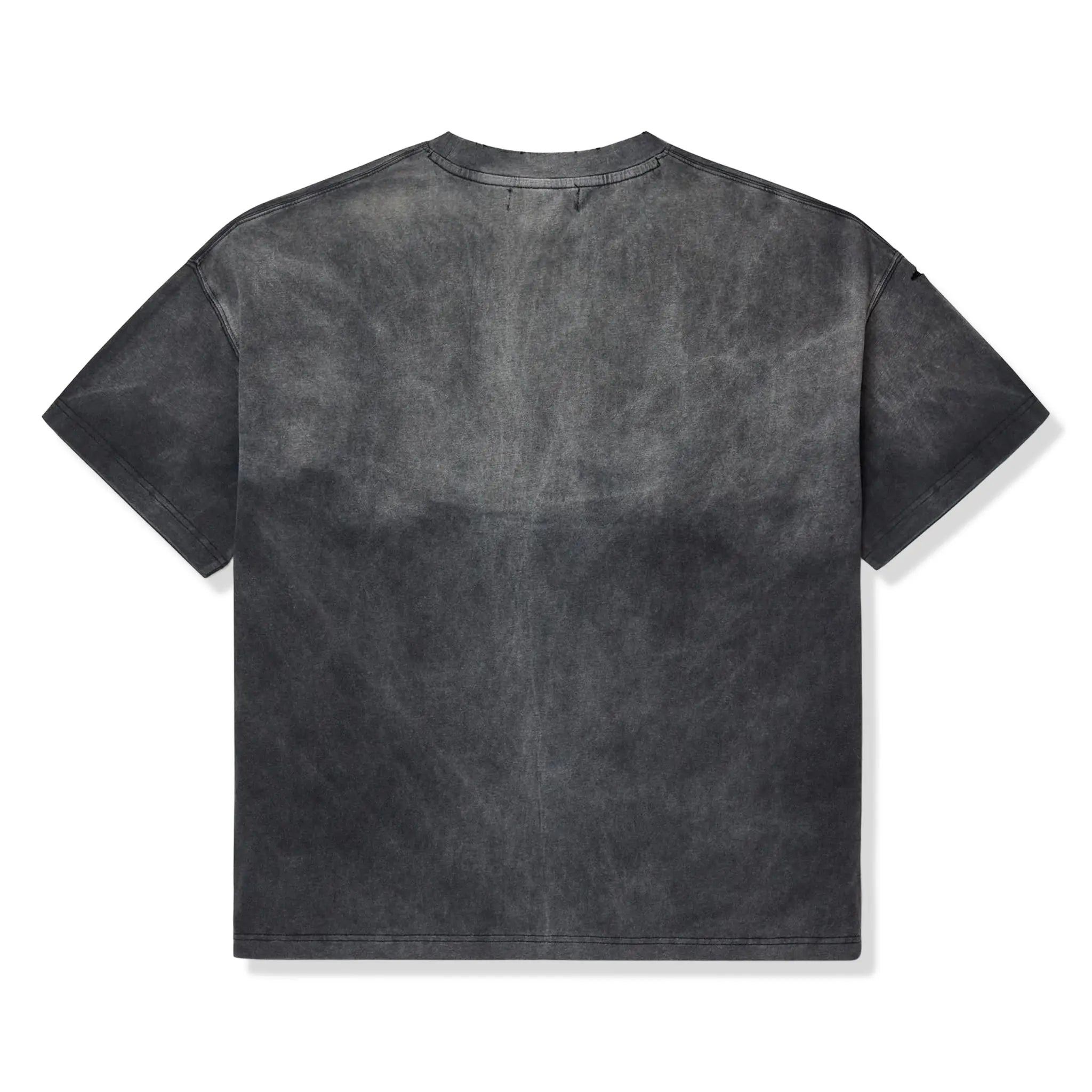 Back View of Vale Forever Bling Graffiti Black T-Shirt