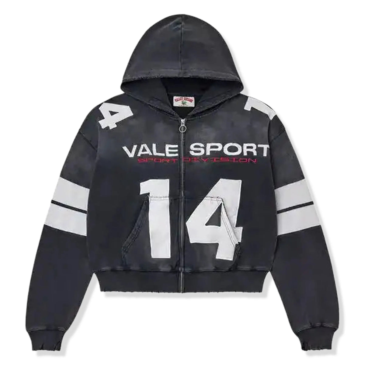 VALE FOREVER ZIP UP HOODIE Sサイズ Vale Forever Jerzee Black Zip-Up Hoodie | sku-56275681280386