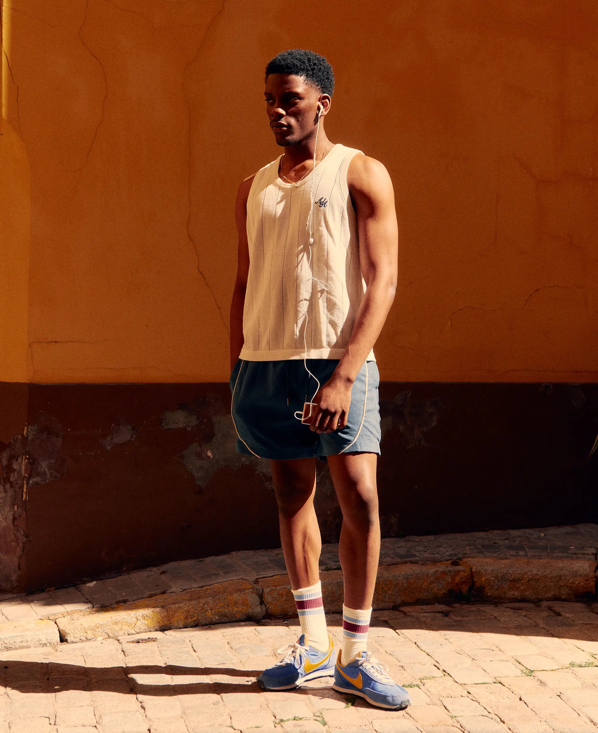 Alma De Ace Peta Knitted Cream Vest