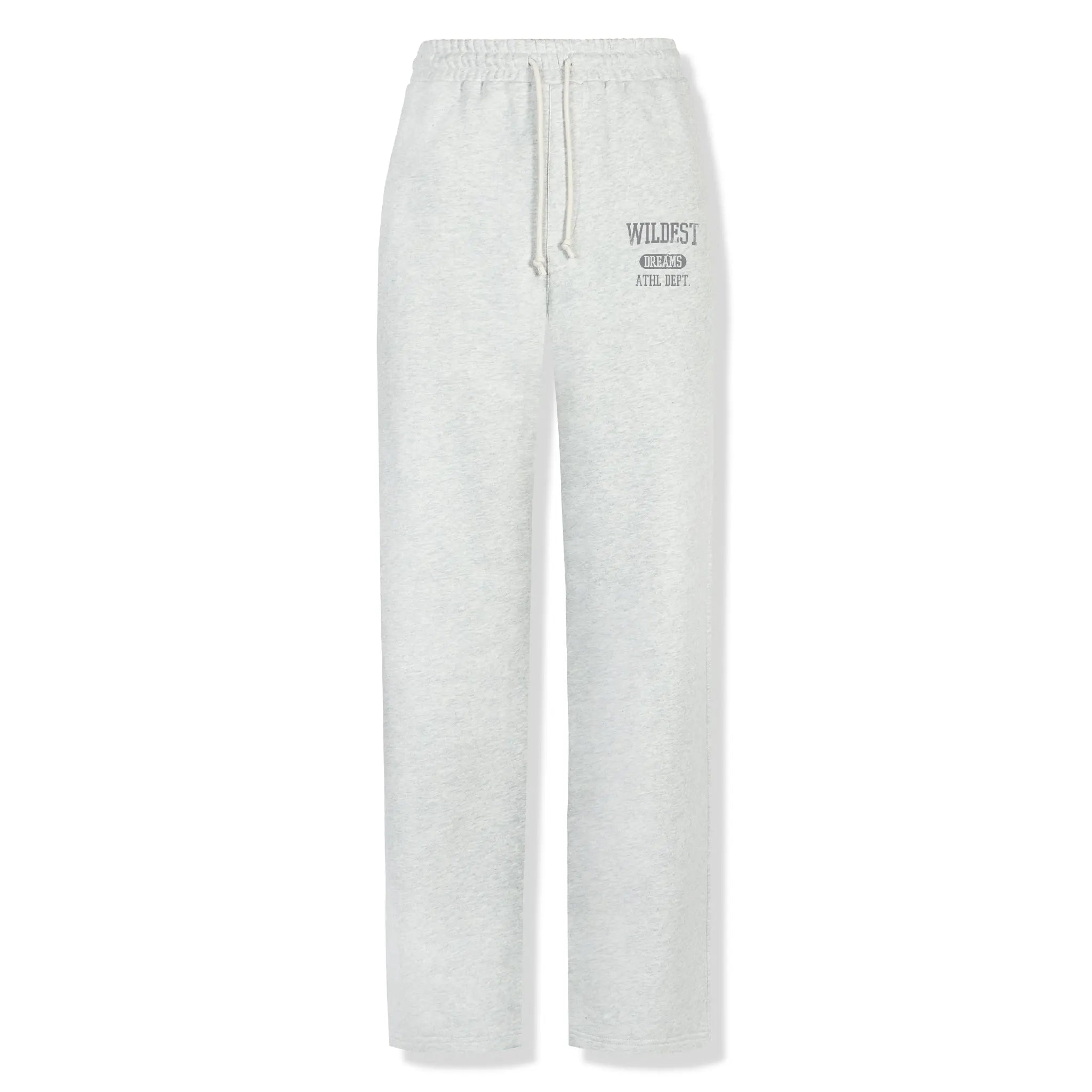Front View of Wildest Dreams Grey Varsity Joggers WD-VJ-GREY