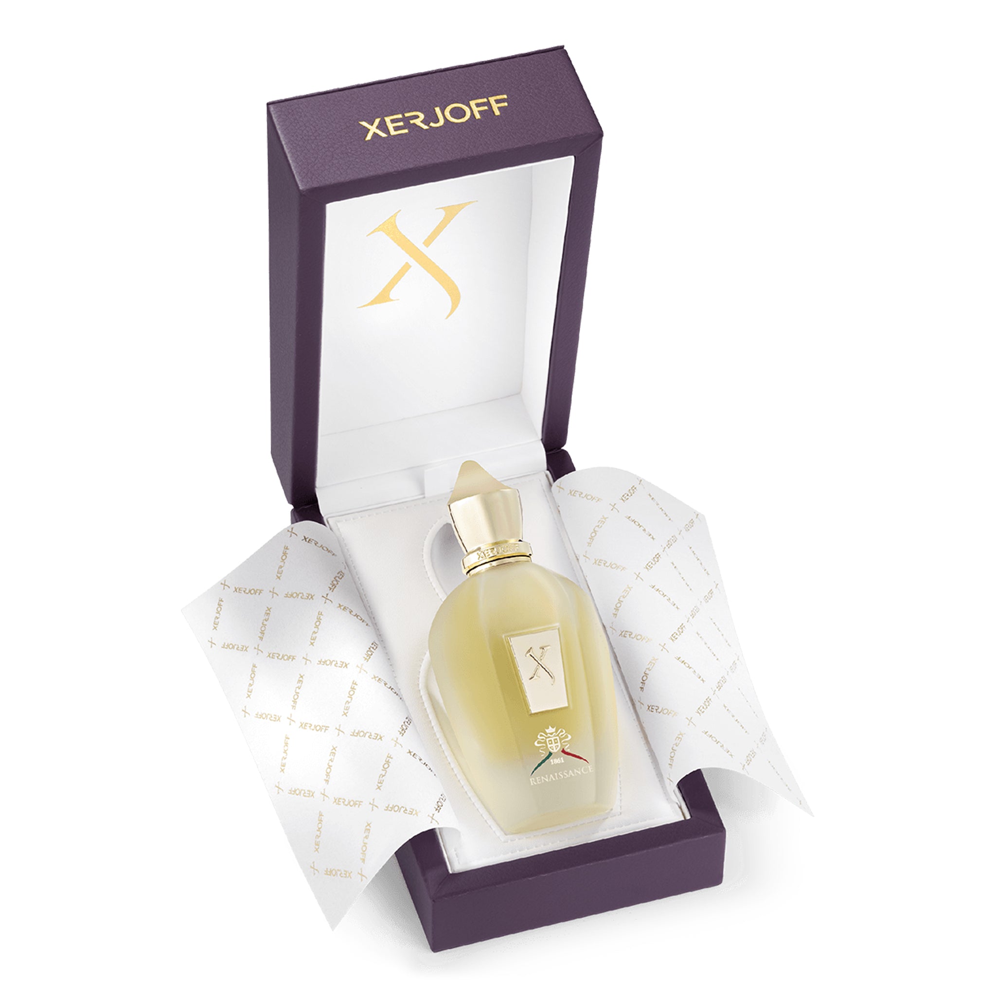 Packaging view of Xerjoff Renaissance Eau De Parfum 100ml