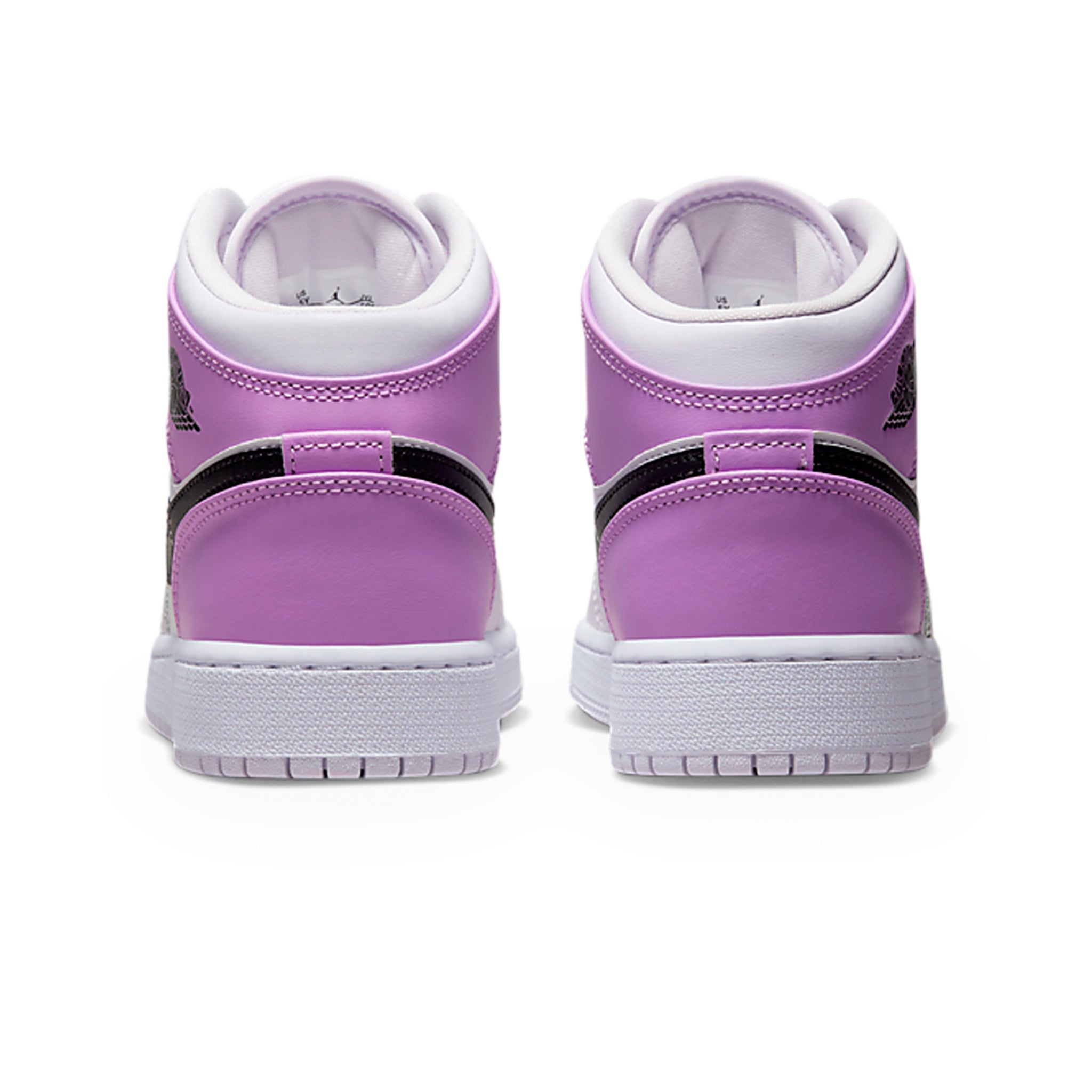 Image of Air Jordan 1 Mid Pink Lavender (GS)
