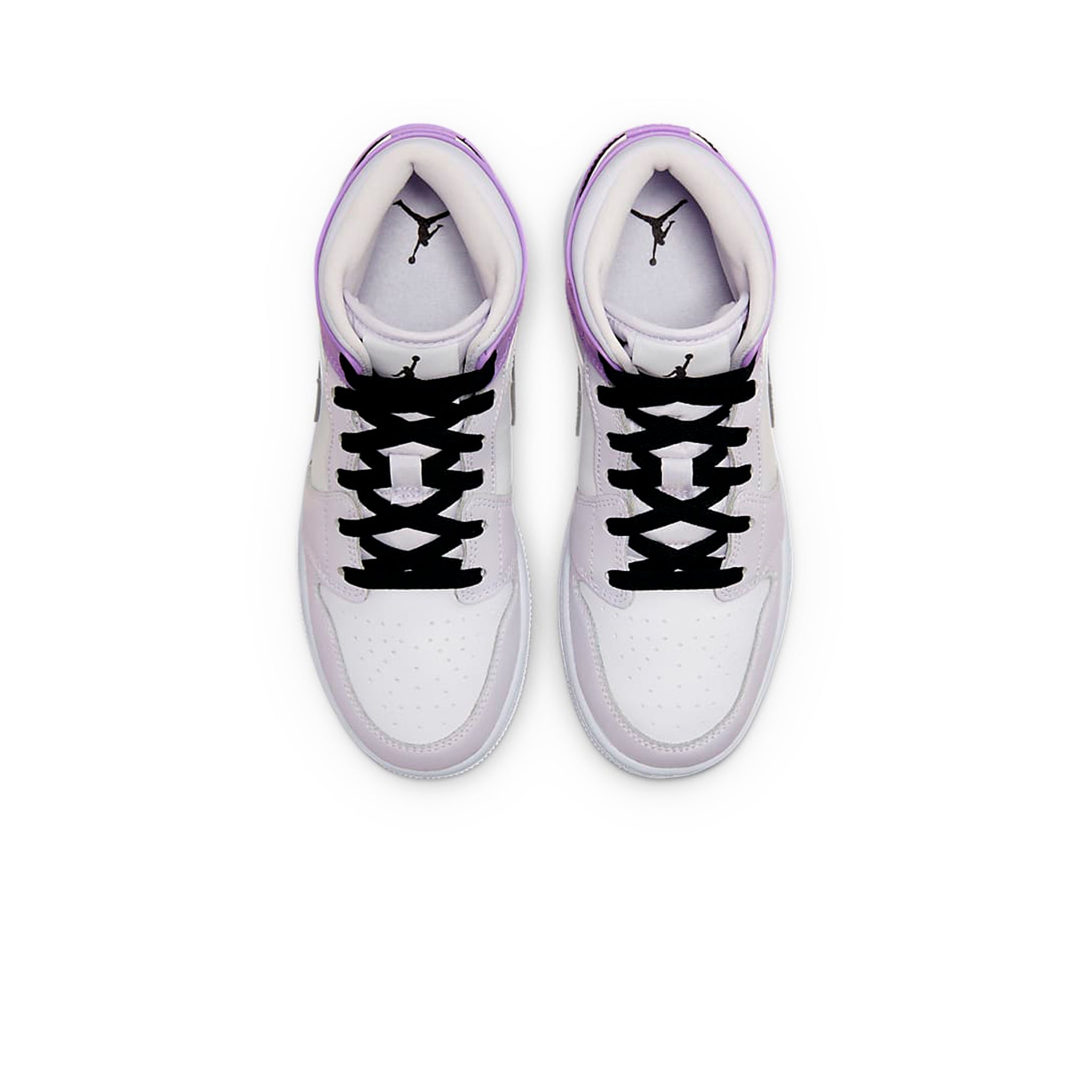 Image of Air Jordan 1 Mid Pink Lavender (GS)