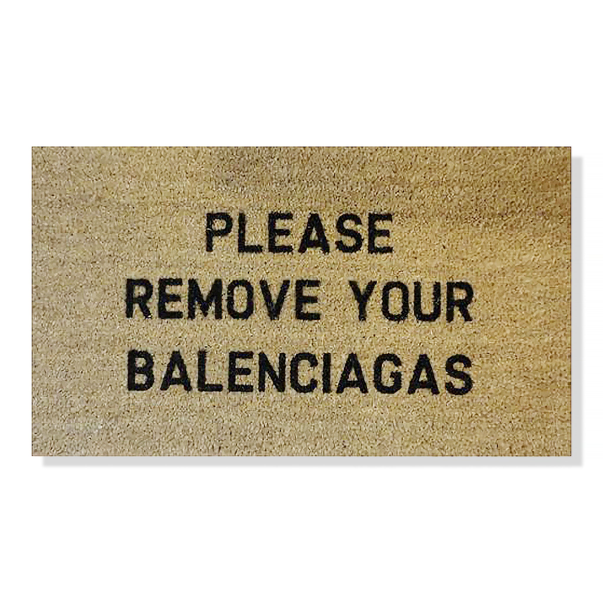 Image of Balenciaga Doormat 70x40cm