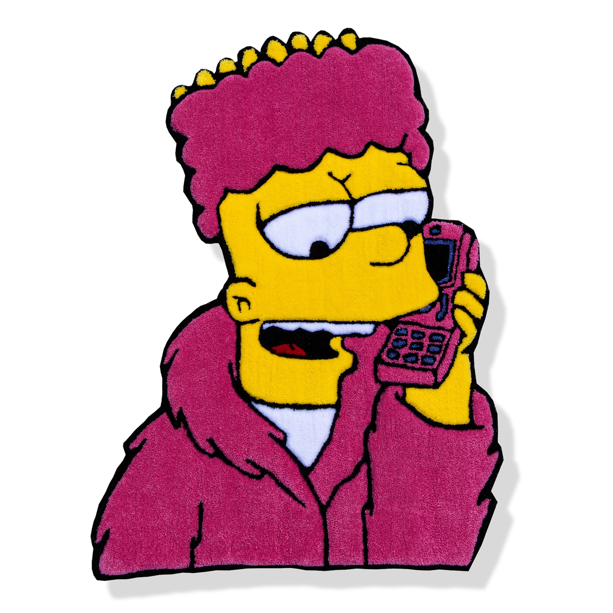 Image of Bart Simpson x Cam'ron Custom Handmade Rug