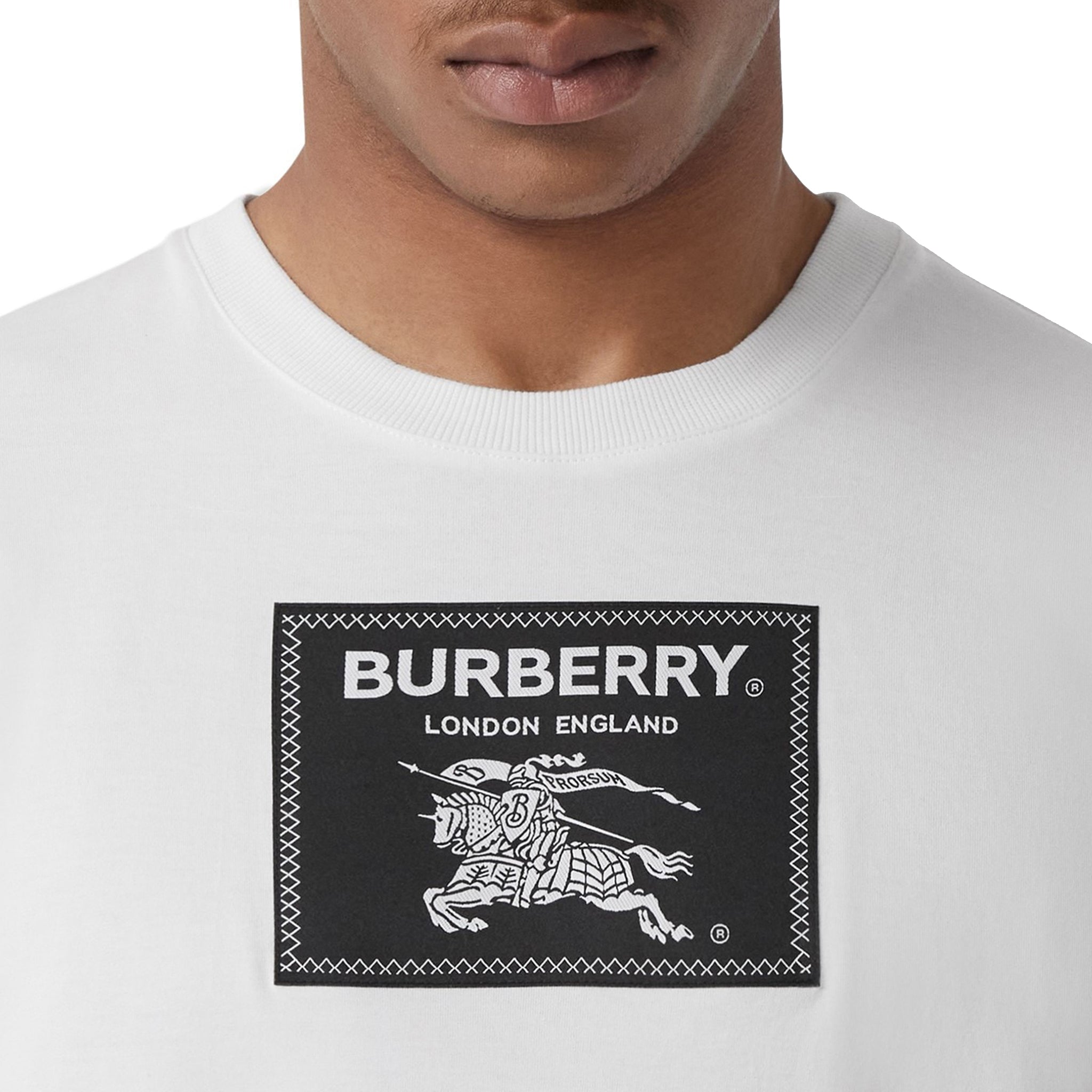 Image of Burberry Prorsum Label White T Shirt