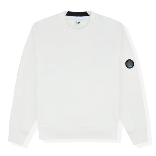 CP Company White Cotton Sweatshirt