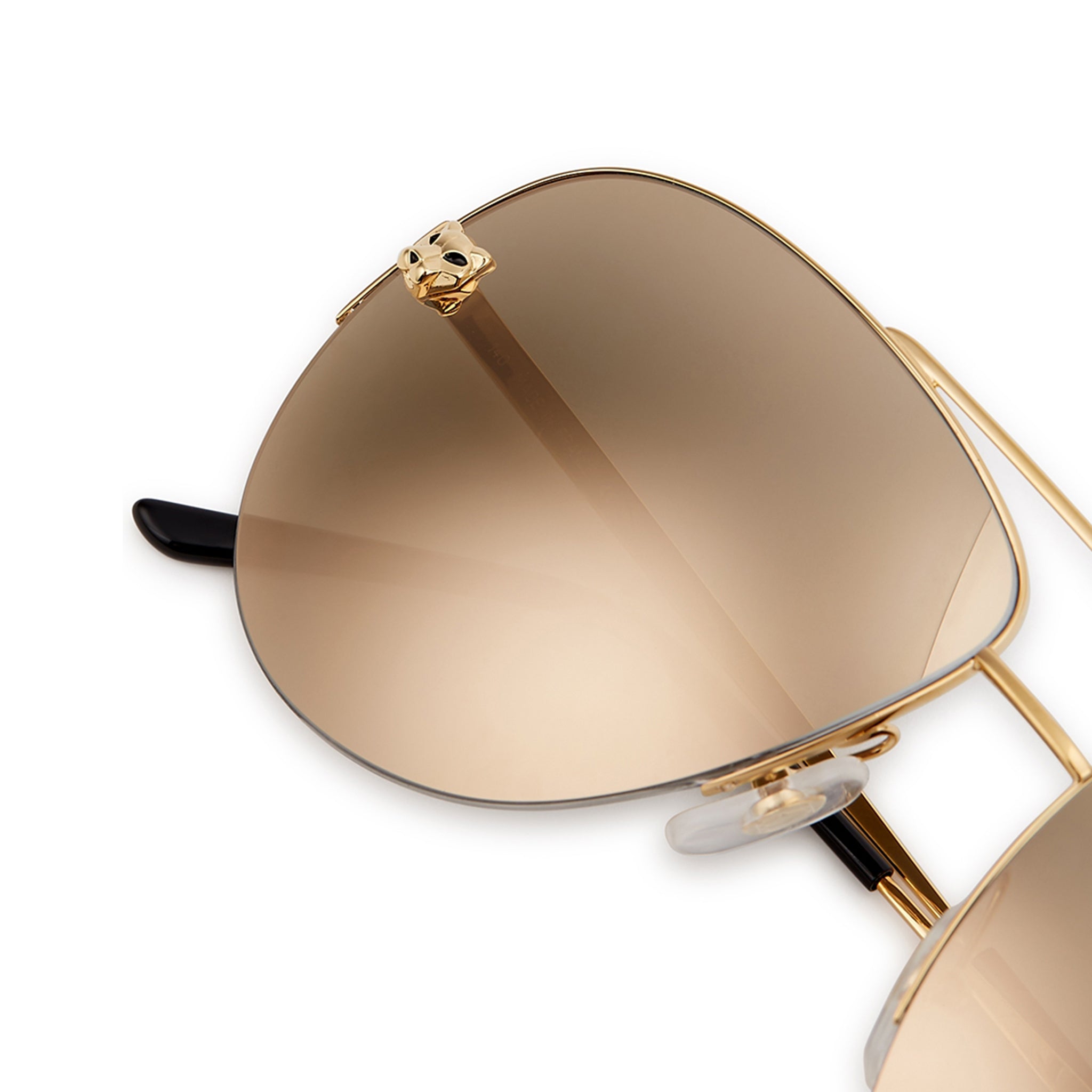 Image of Cartier Panthère De Cartier CT0065S Gold Sunglasses