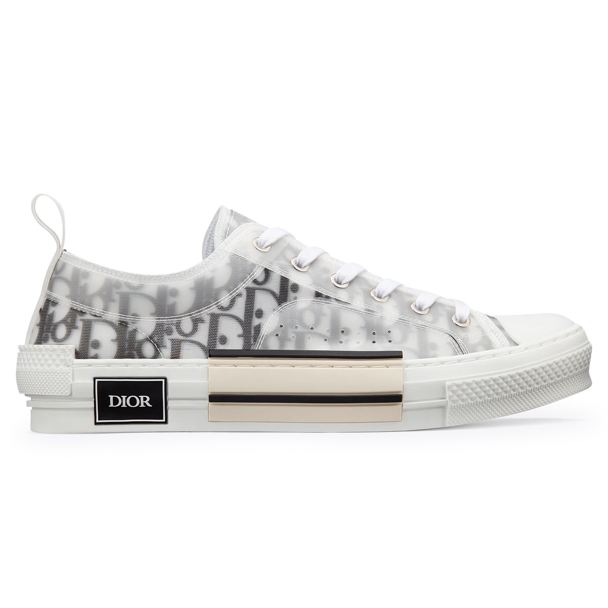 Dior B23 Dior Oblique Low White Sneaker & 3SN249YJP_H069