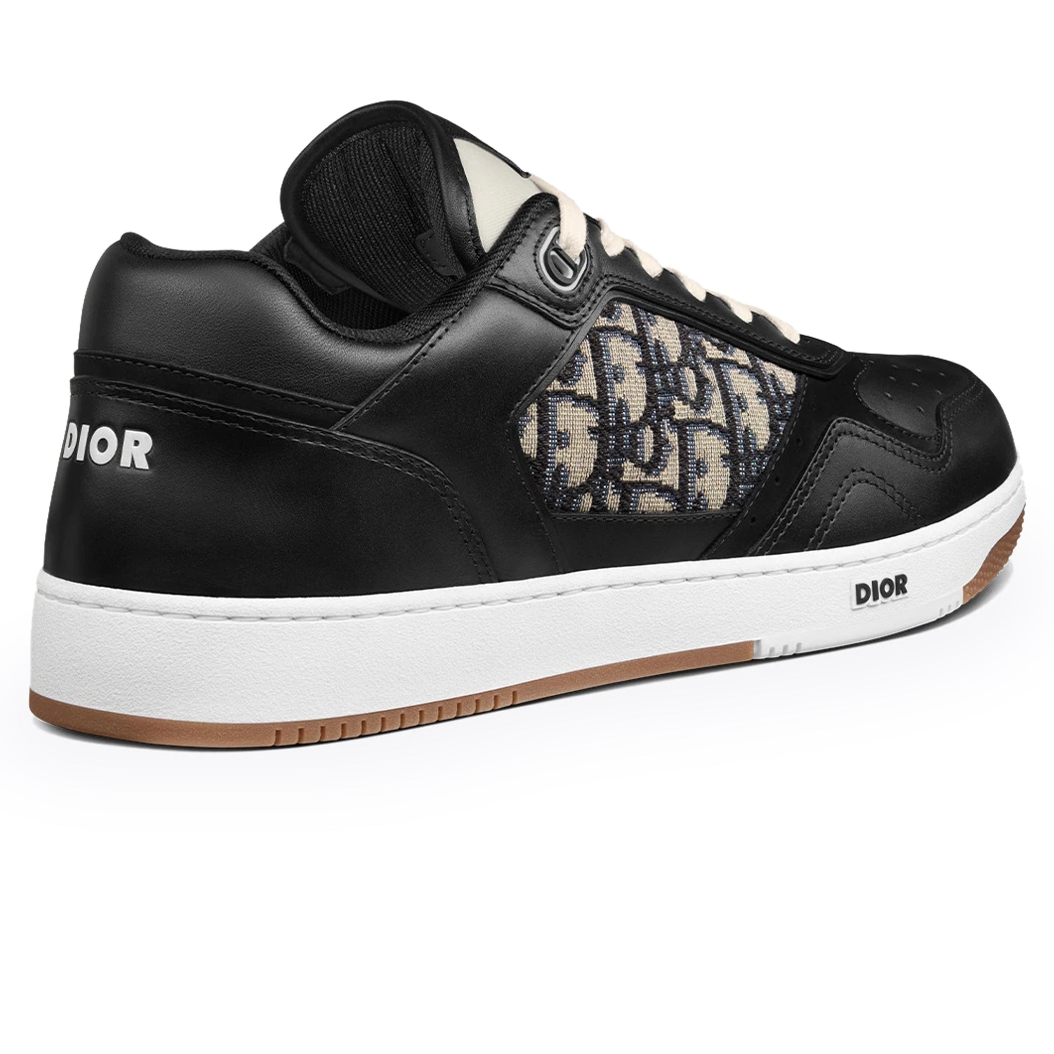 Image of Dior B27 Oblique Black Beige Low Top Sneaker