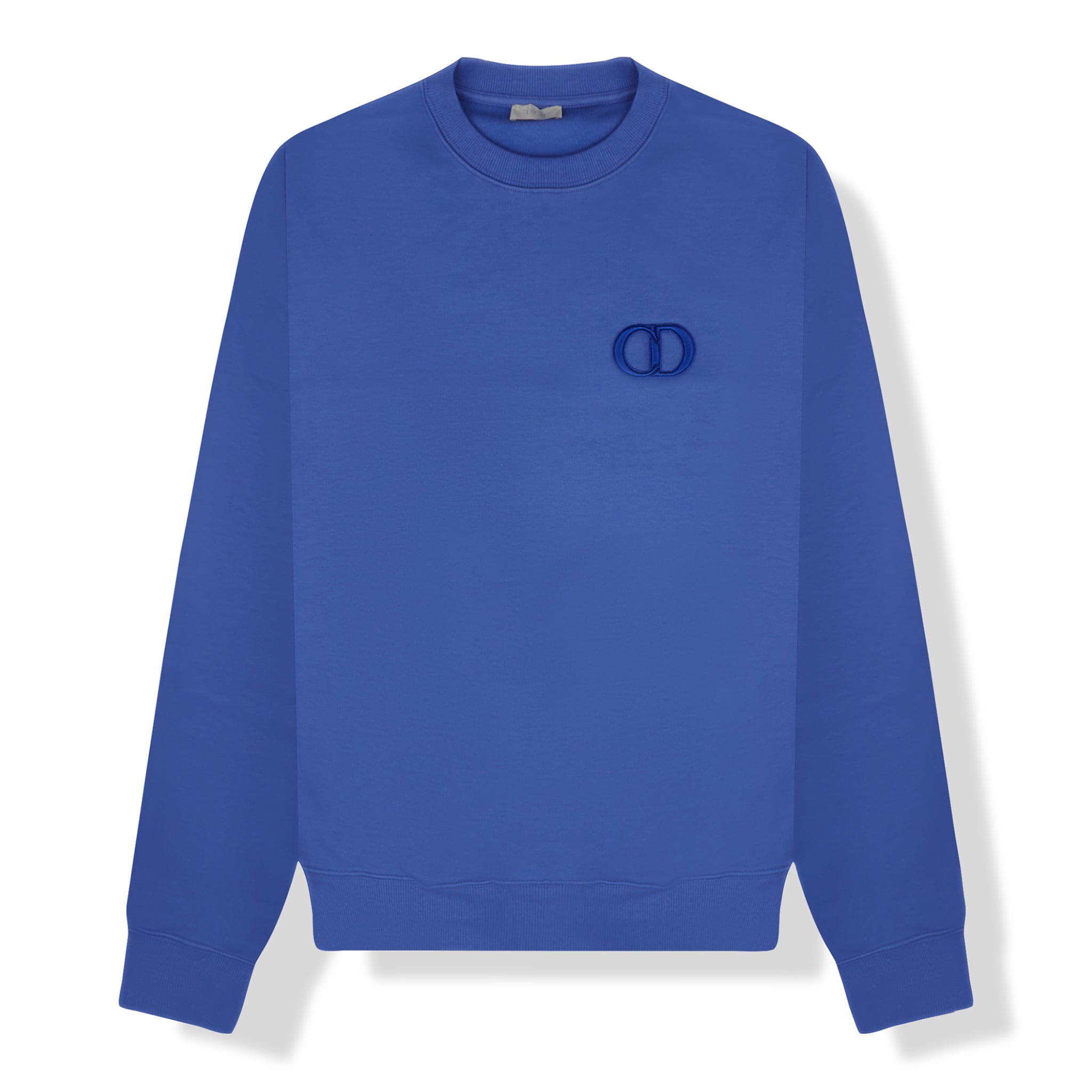 Image of Dior CD Icon Electric Blue Sweatshirt