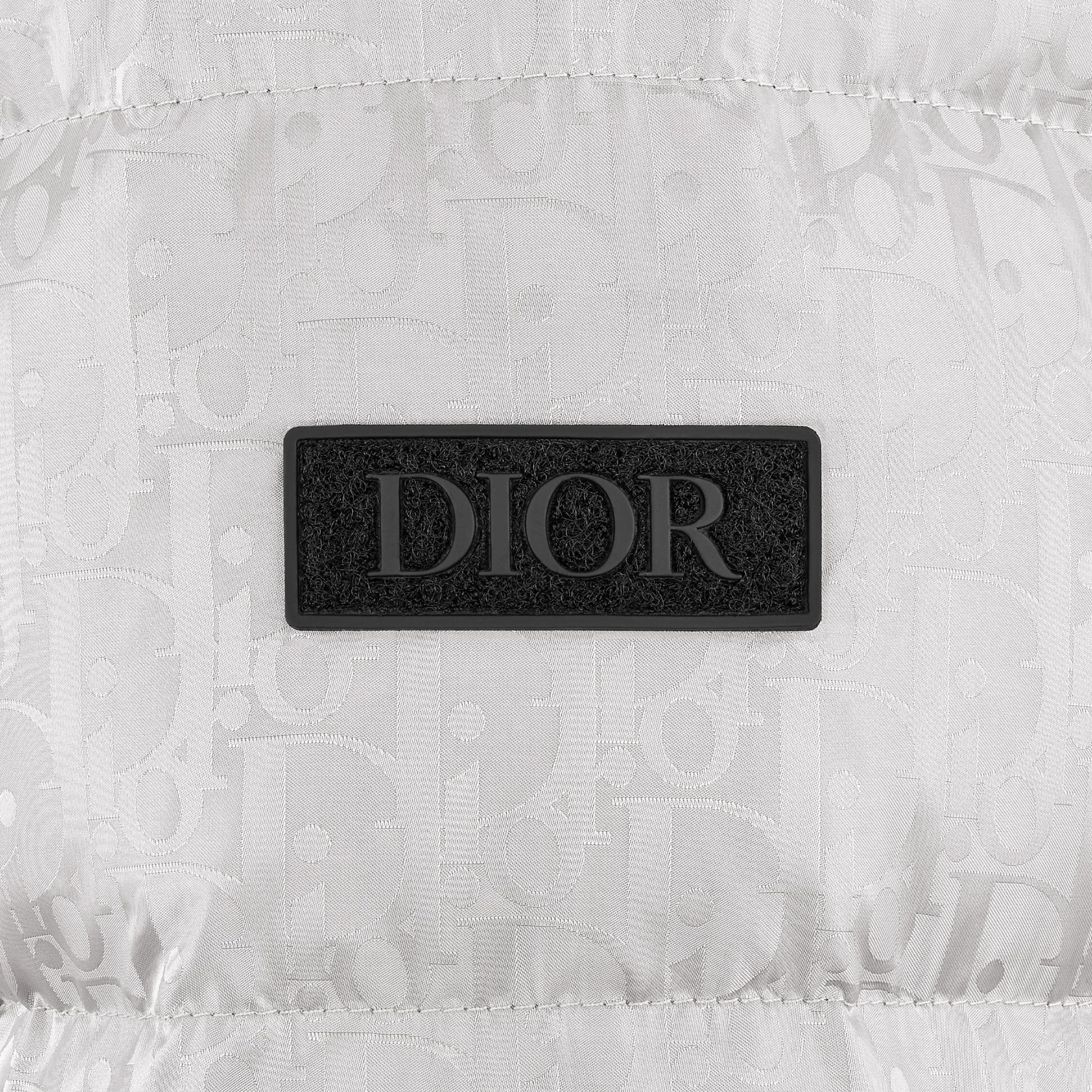 Image of Dior Oblique Blouson Pearl Jacket
