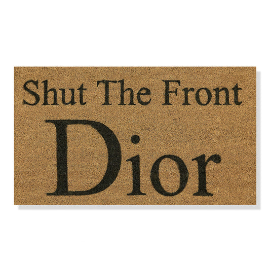 Dior Shut The Front Dior Doormat 70x40cm