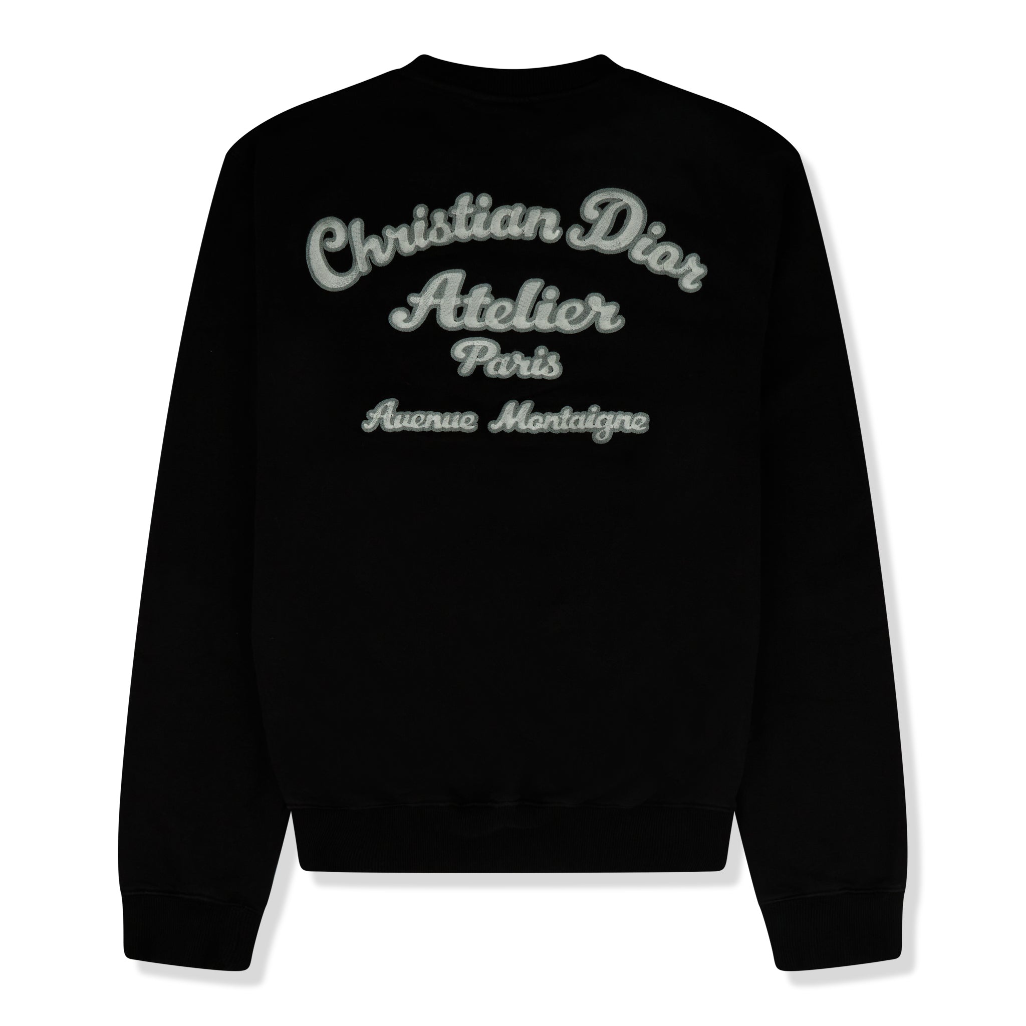 Image of Dior 'Christian Dior Atelier' Black Sweatshirt