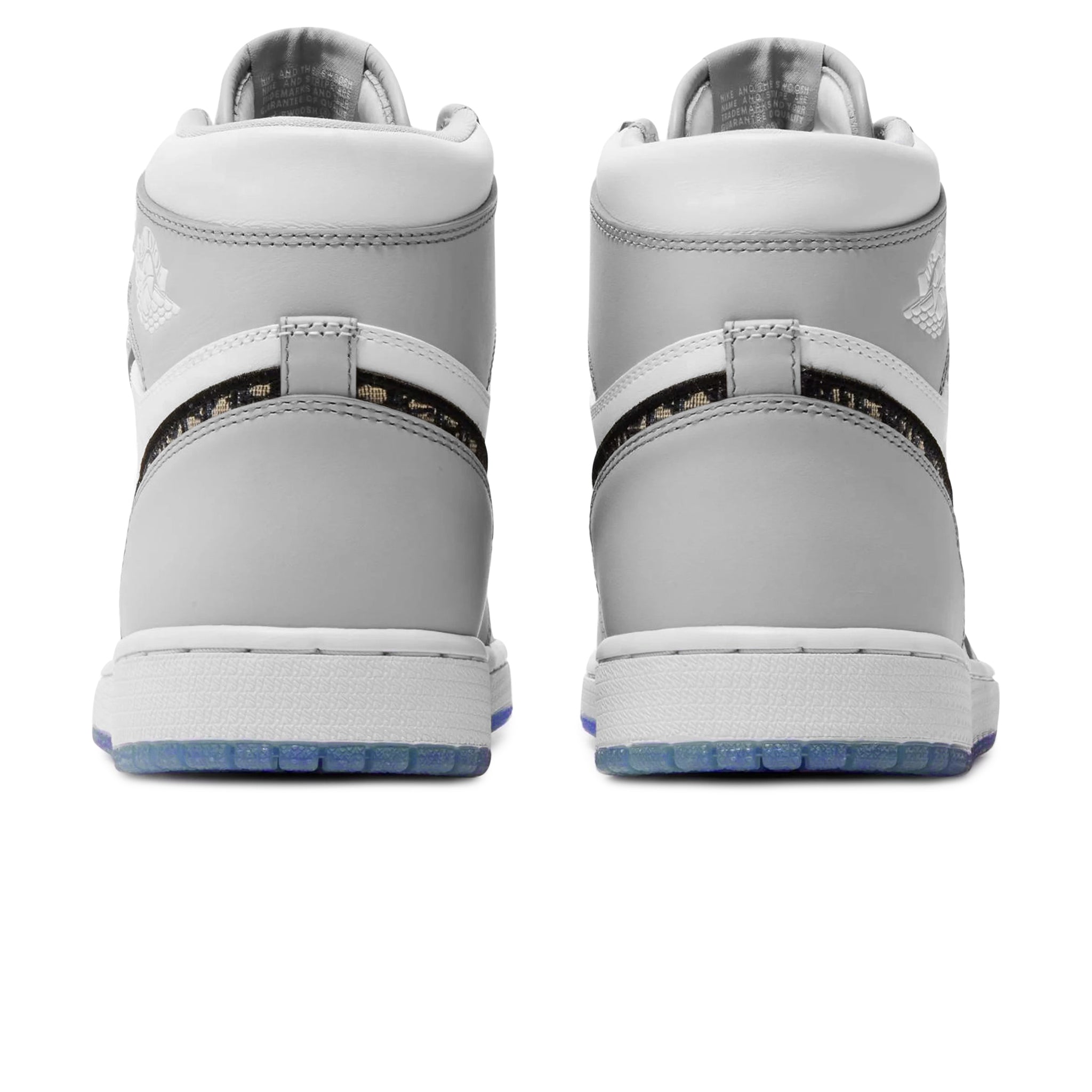 Image of Dior x Air Jordan 1 High OG Grey Sneaker