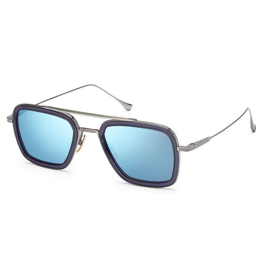 Dita Eyewear 7806 Flight 006 Silver Blue Sunglasses