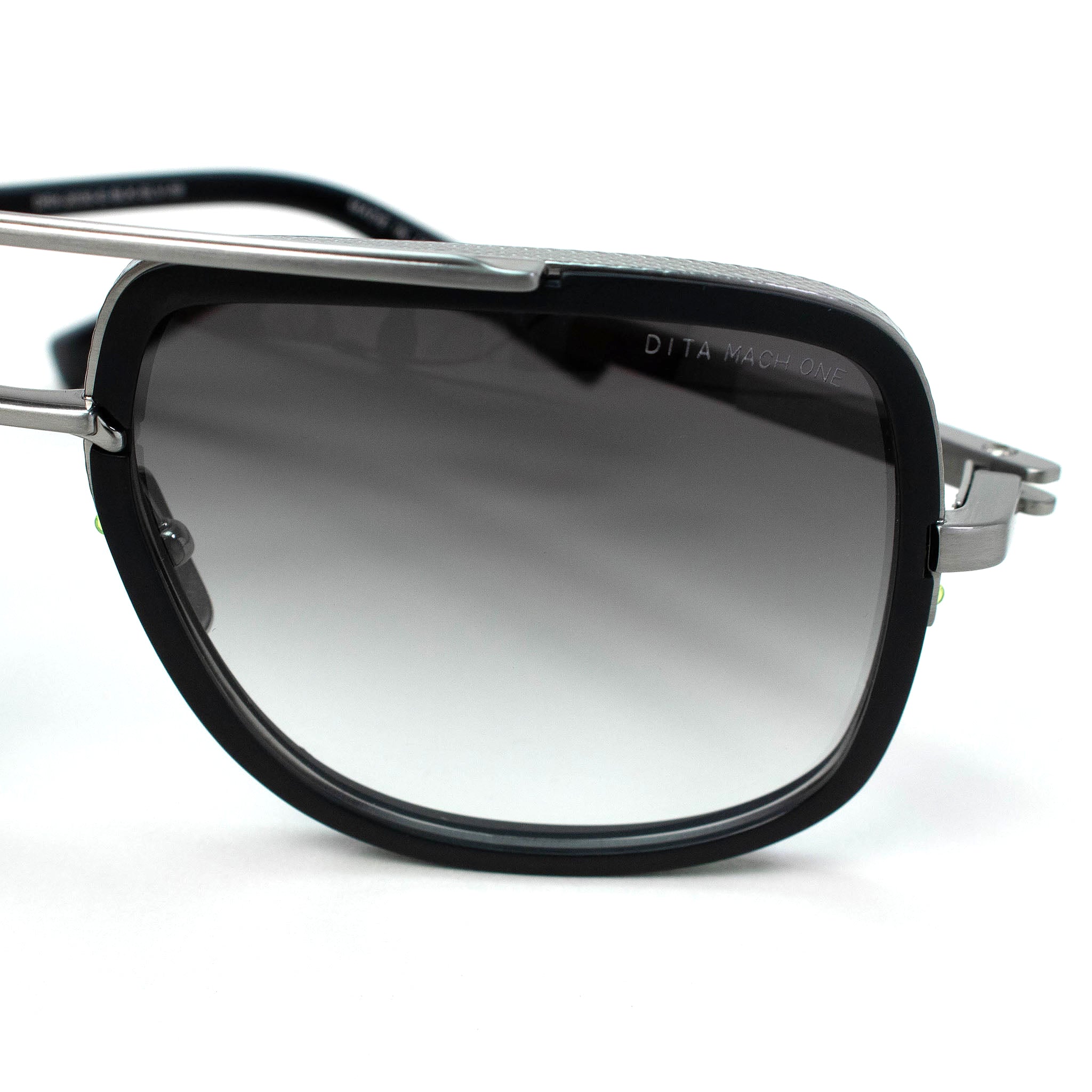 Image of Dita Eyewear DRX-2030 Mach One Black Silver Sunglasses
