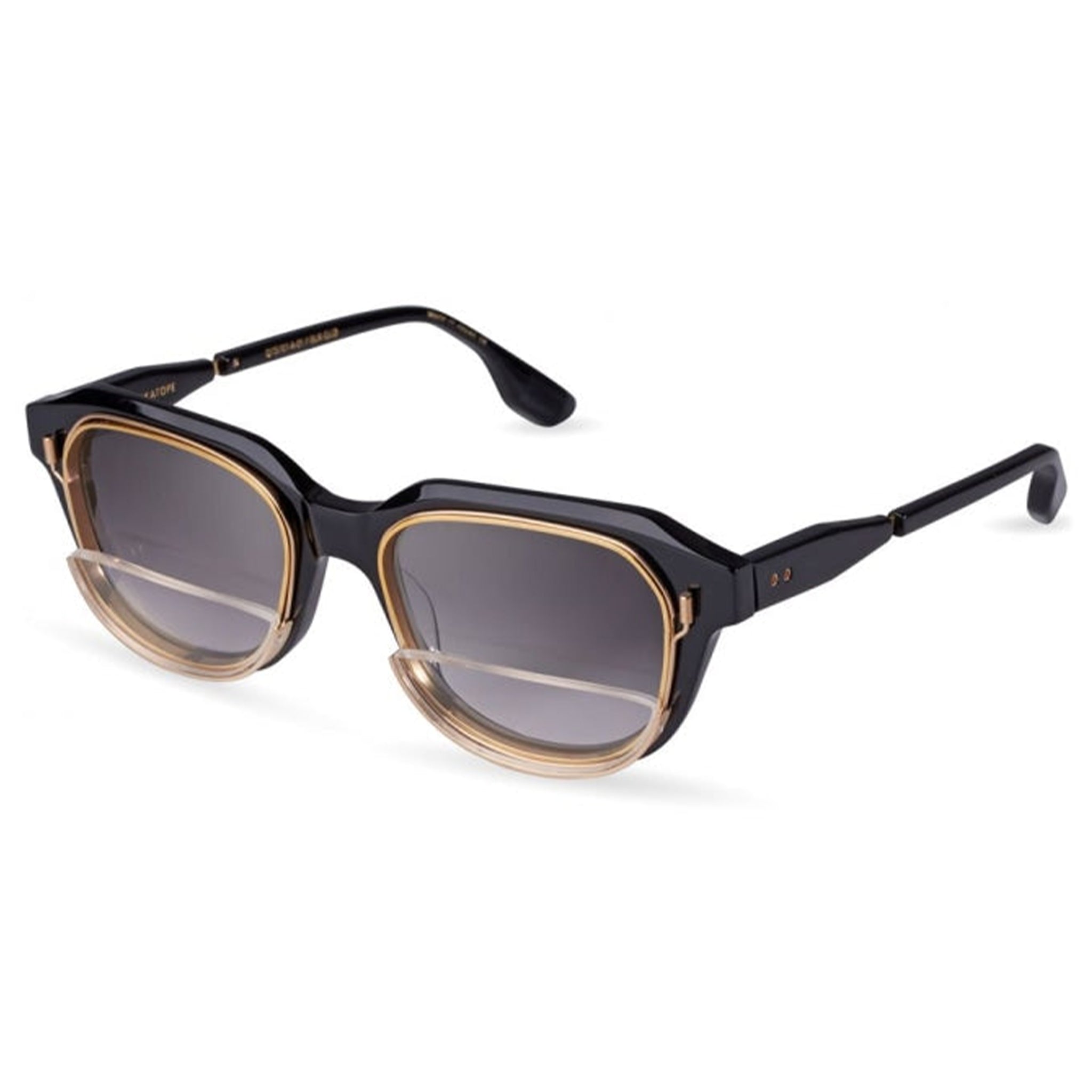 Image of Dita Eyewear Varkatope DTS707 Limited Edition Black Yellow Gold Sunglasses