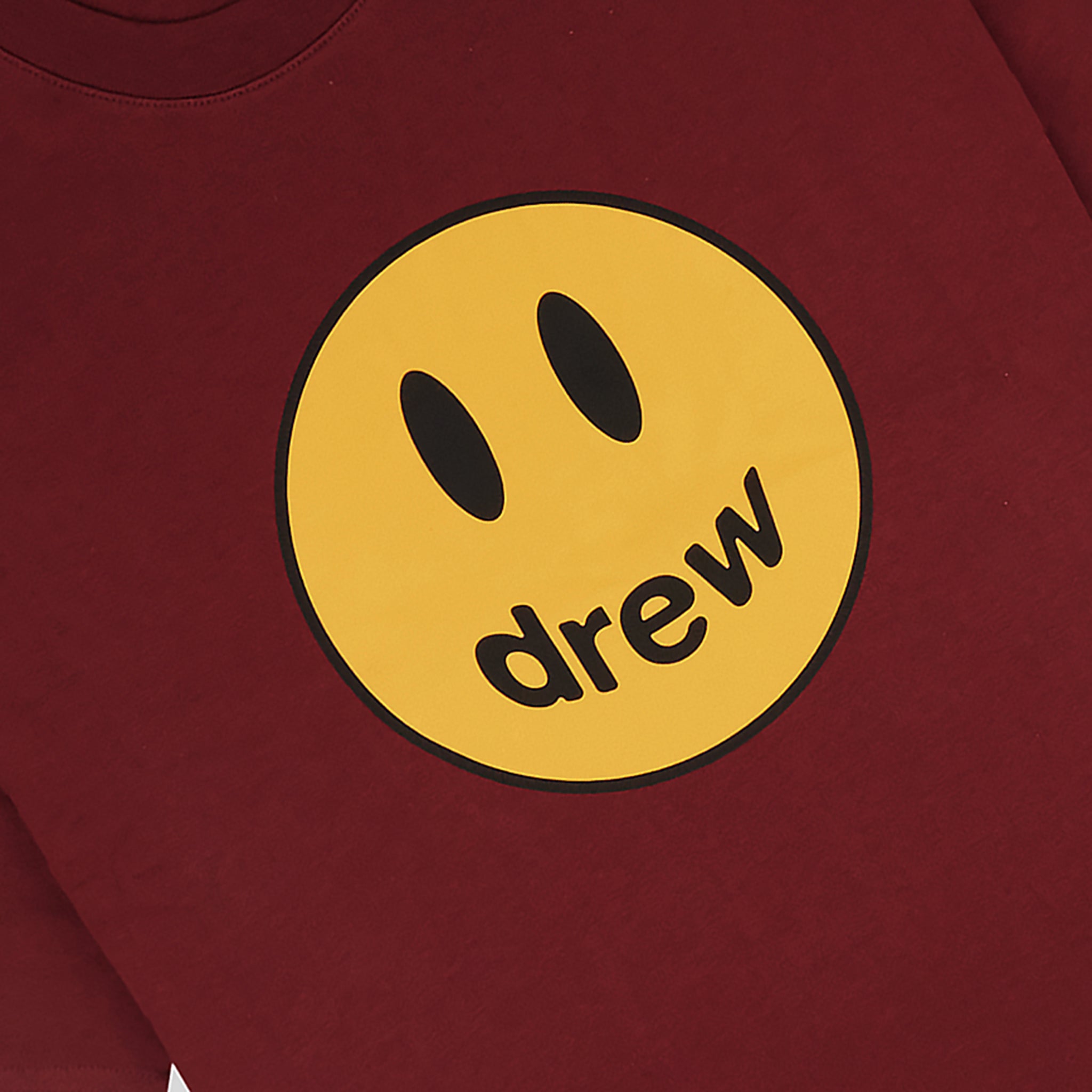 Image of Drew House Mascot T Shirt Burgundy