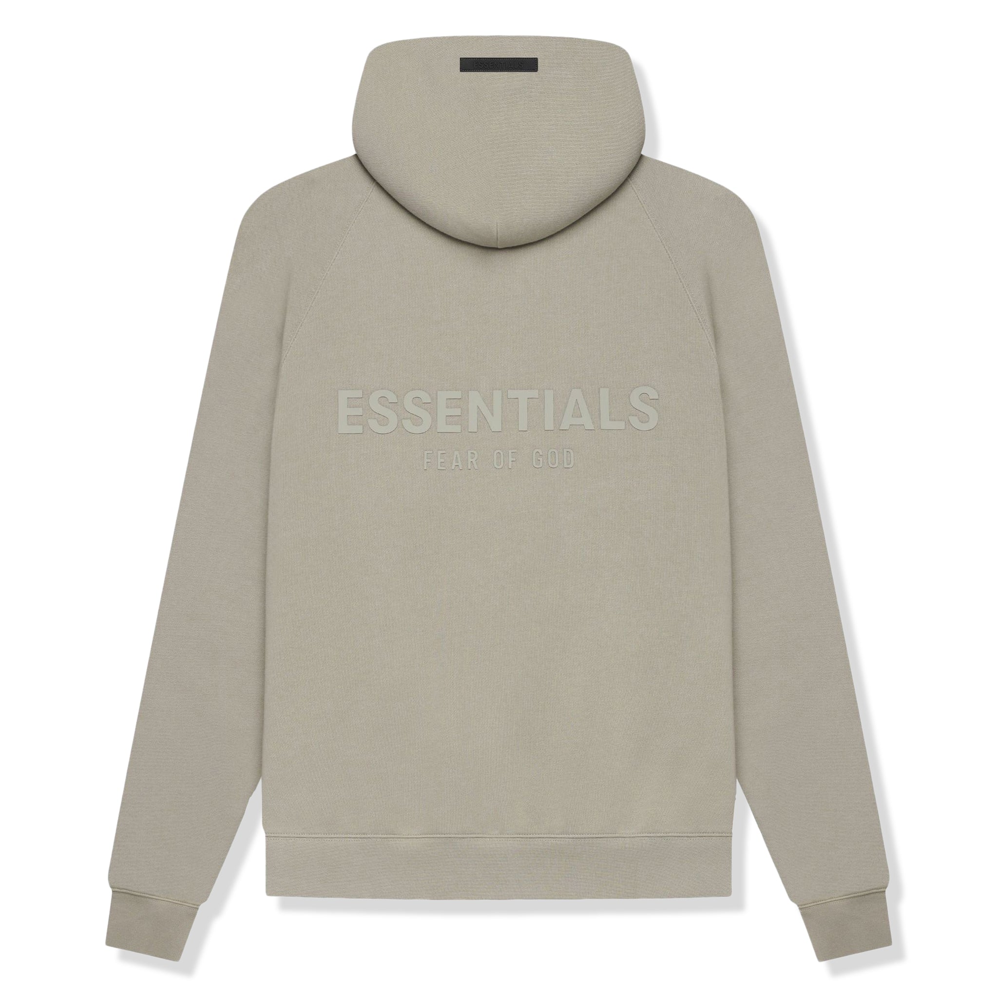 Image of Fear Of God Essentials Moss Hoodie (SS21) Back