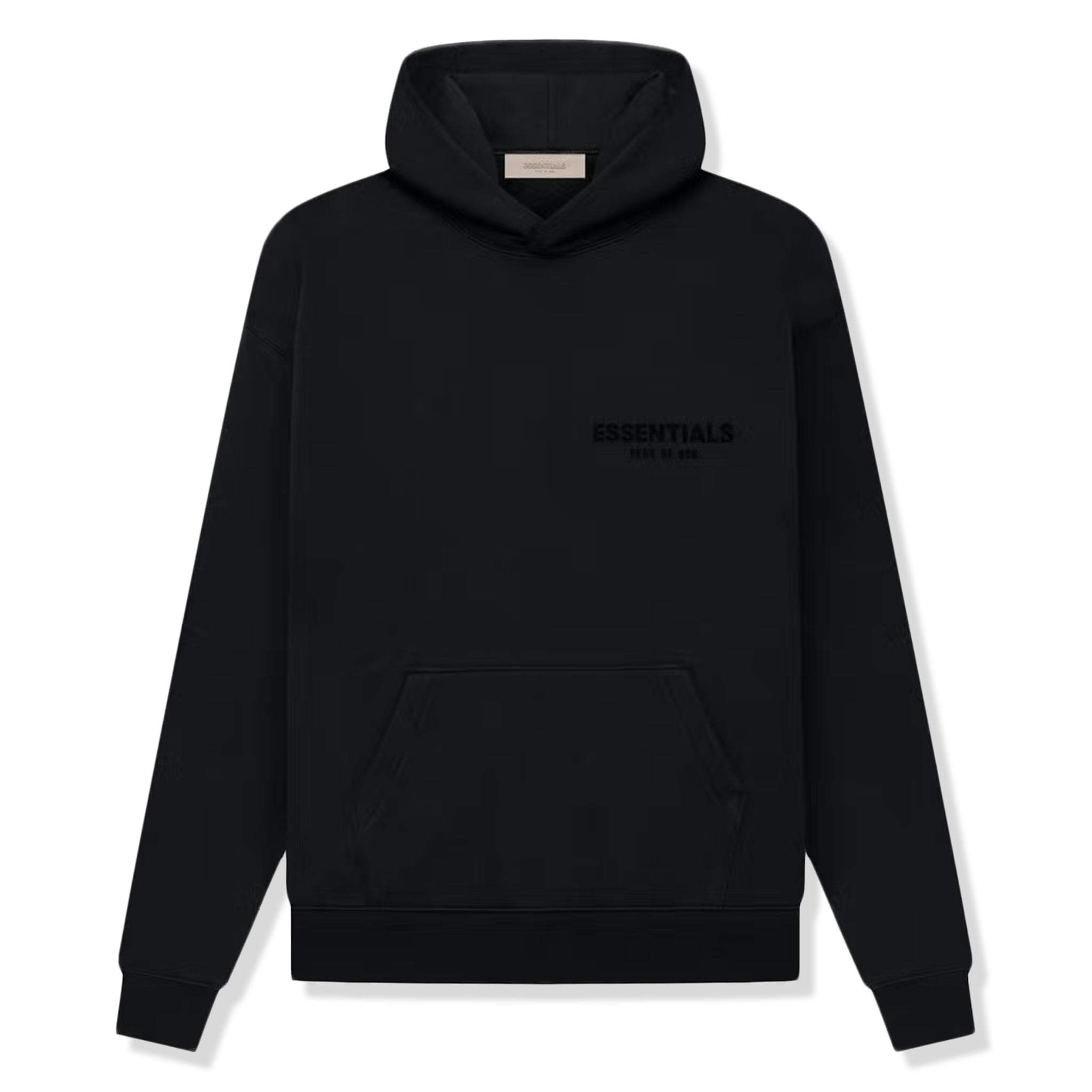 Image of Fear Of God Essentials Black Hoodie (SS22)