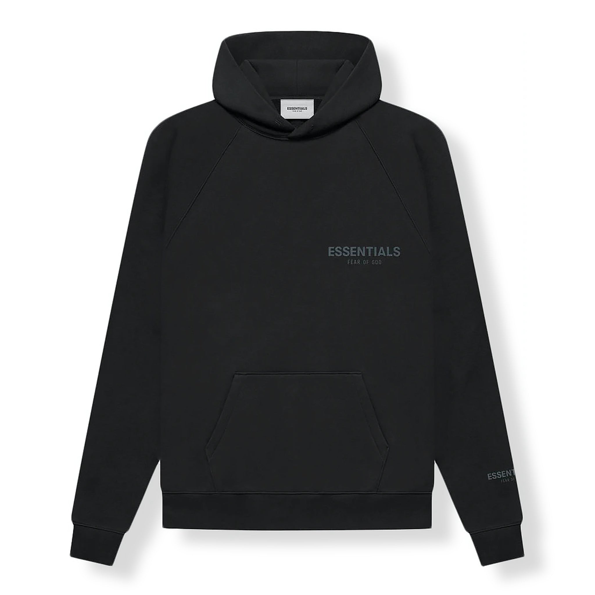 Image of Fear Of God Essentials Core Collection Black Hoodie