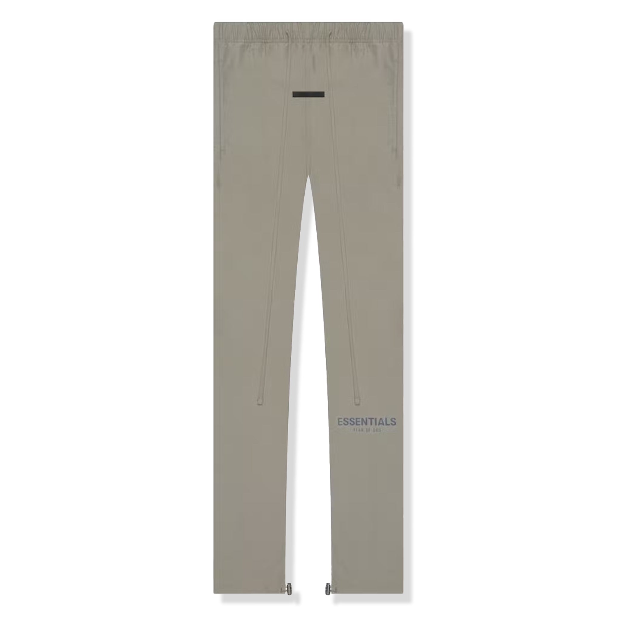 Image of Fear Of God Essentials Harvest Taupe Nylon Track Pants (Fall '21)