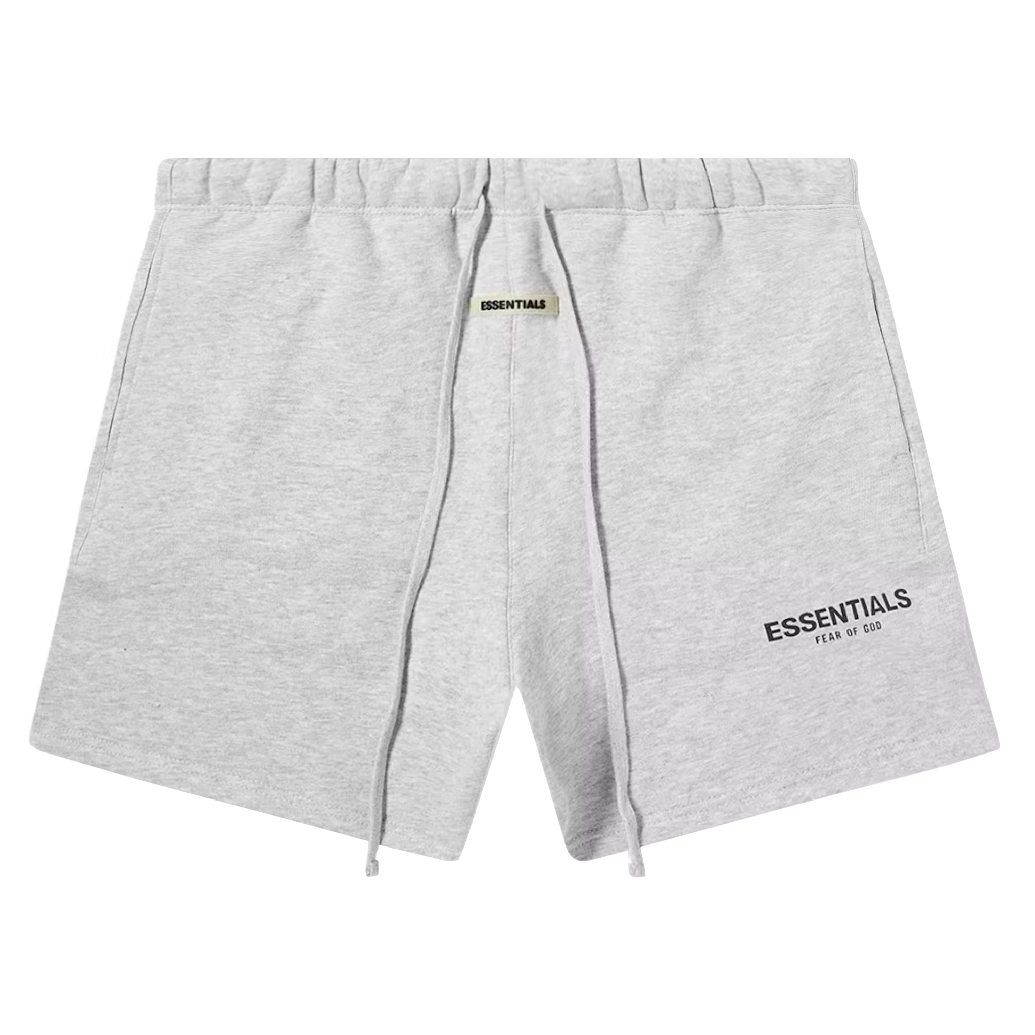 Image of Fear Of God Essentials Heather Grey Reflective Shorts