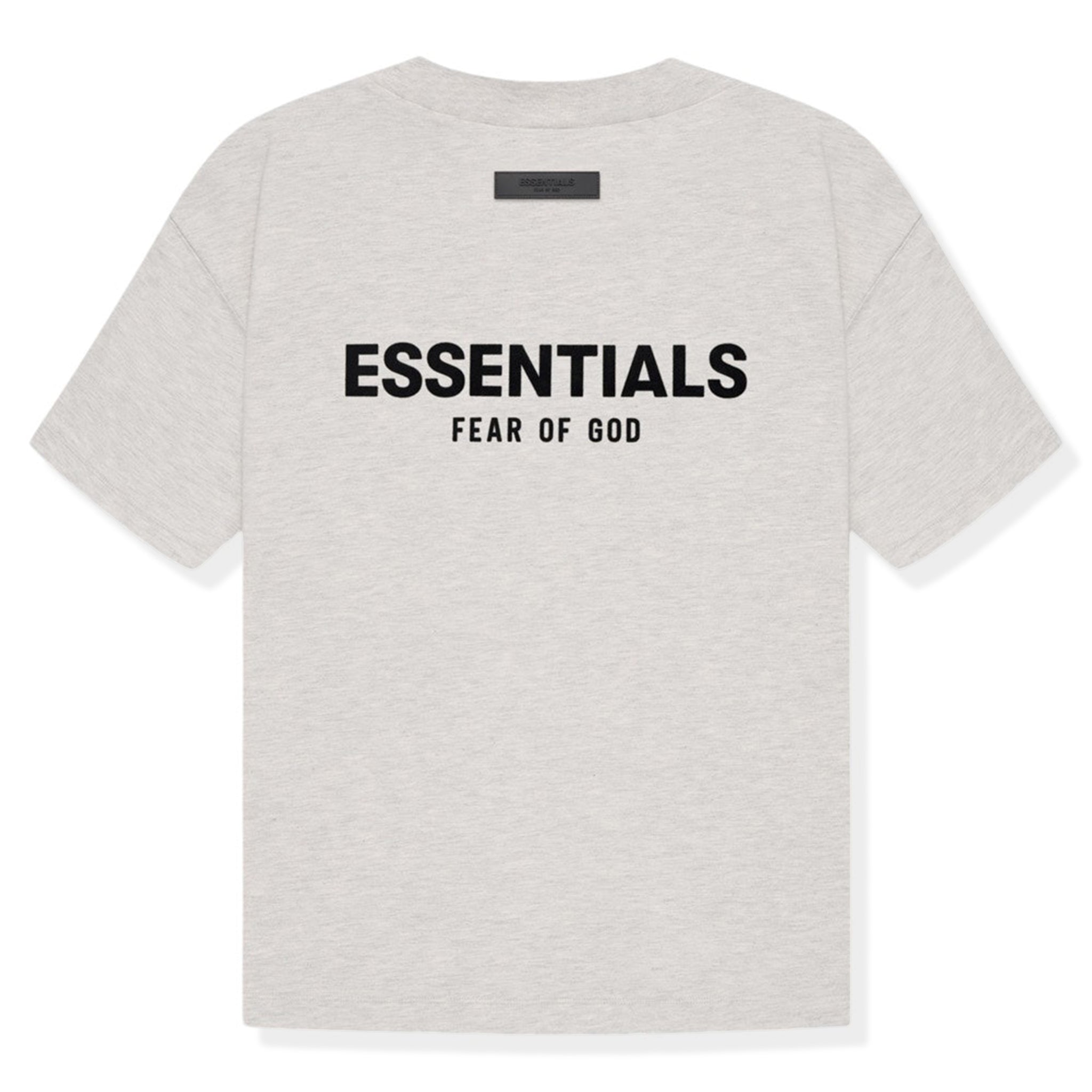 Fear Of God Essentials Light Oatmeal T Shirt SS22 125BT212062F Fear Of God Essentials Light Oatmeal T Shirt SS22 125BT212062F