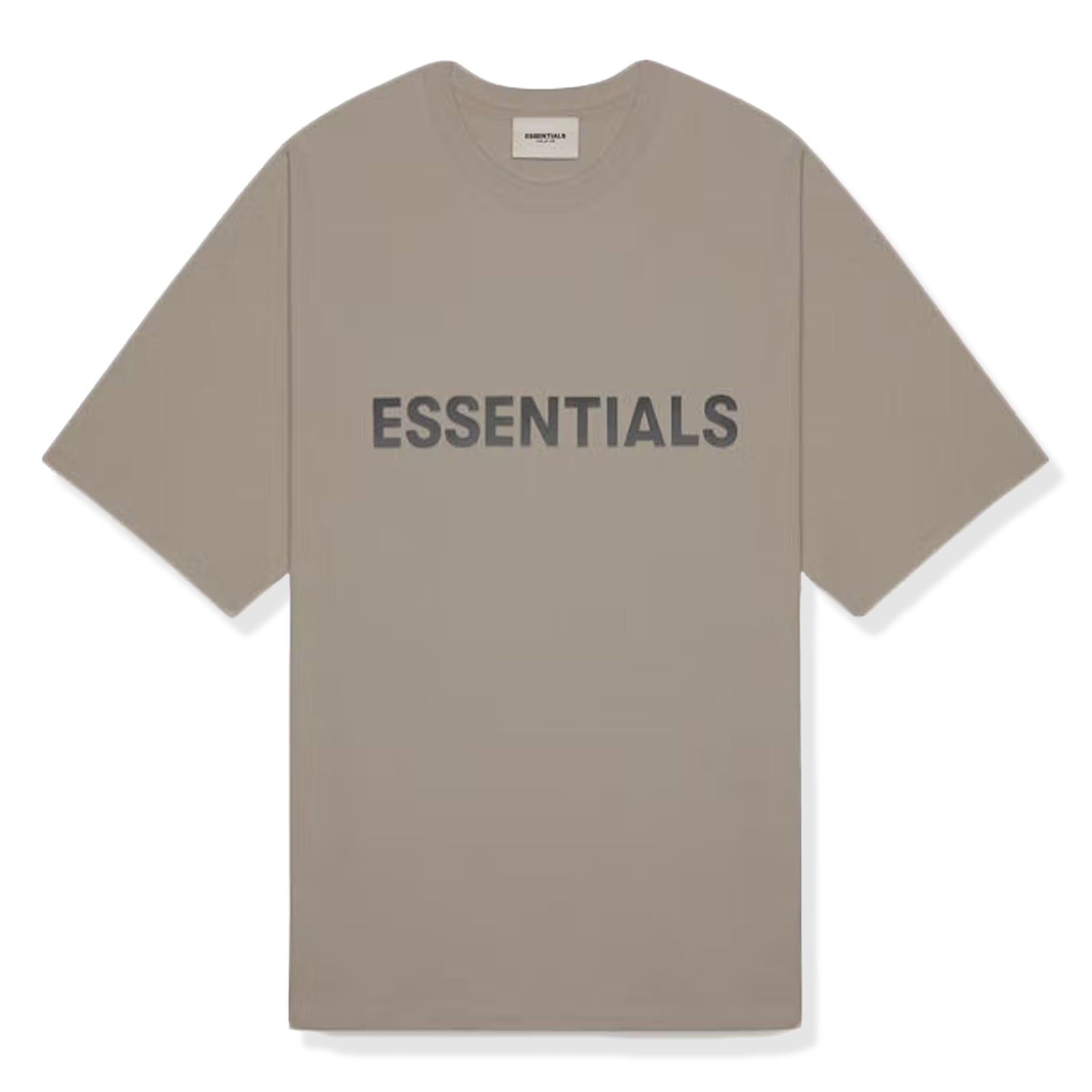 Image of Fear Of God Essentials Taupe T Shirt