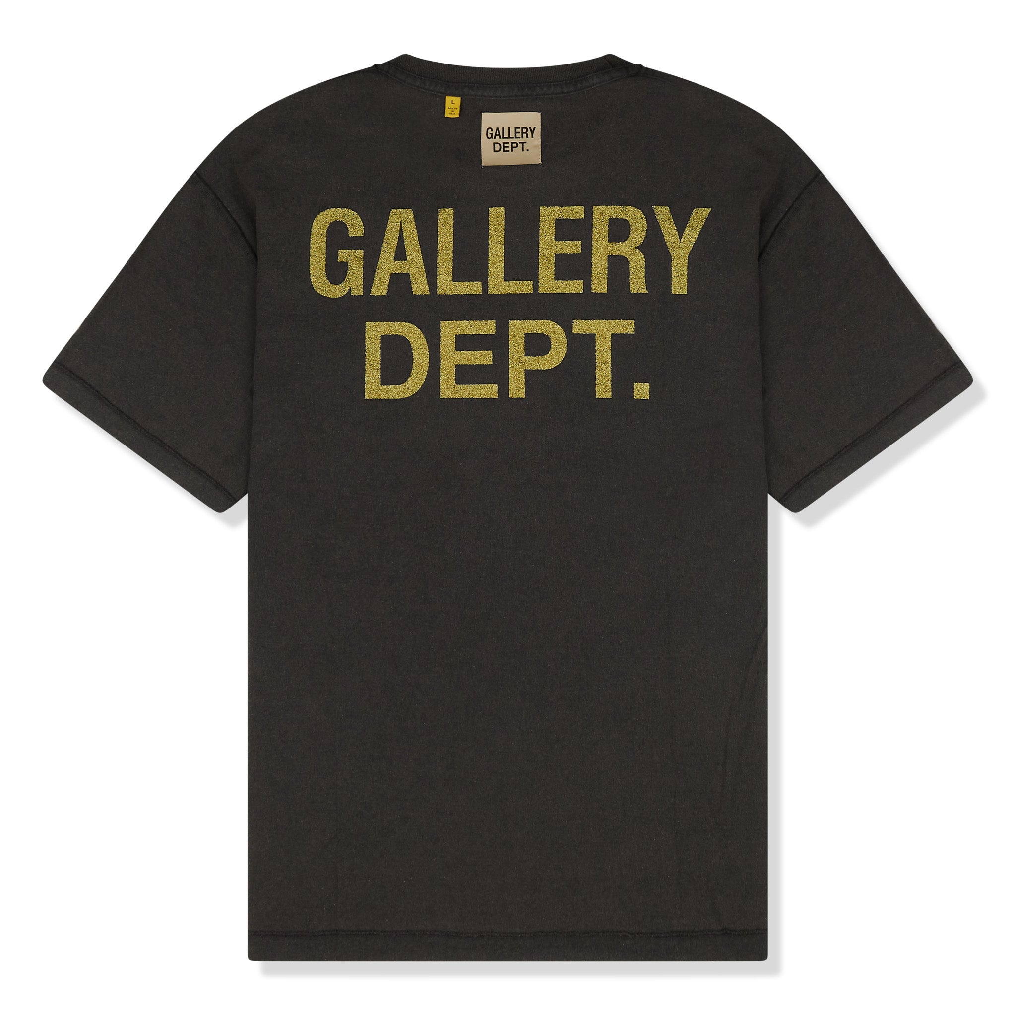 Image of Gallery Dept. Reversible French Logo Black T Shirt