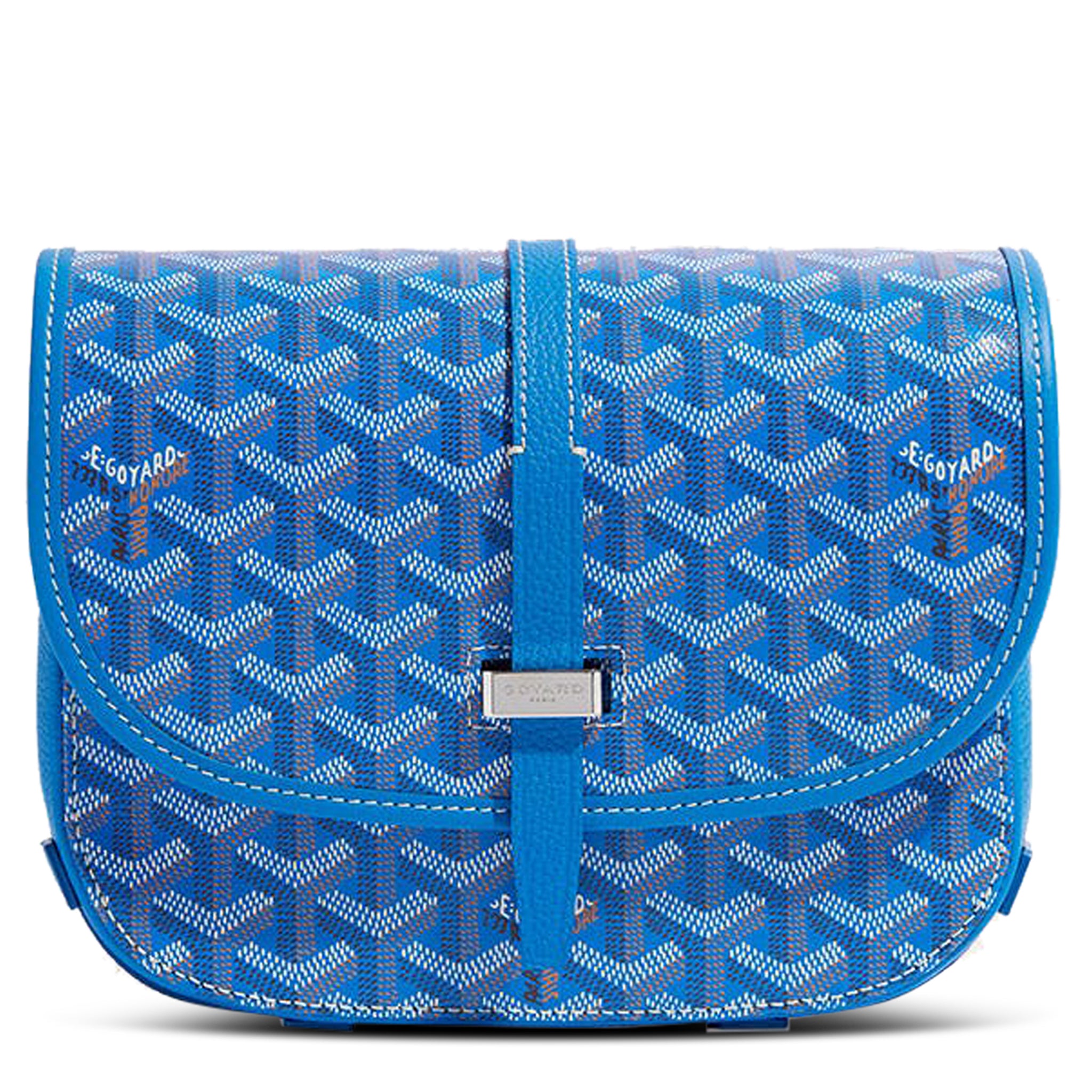 blue goyard purse