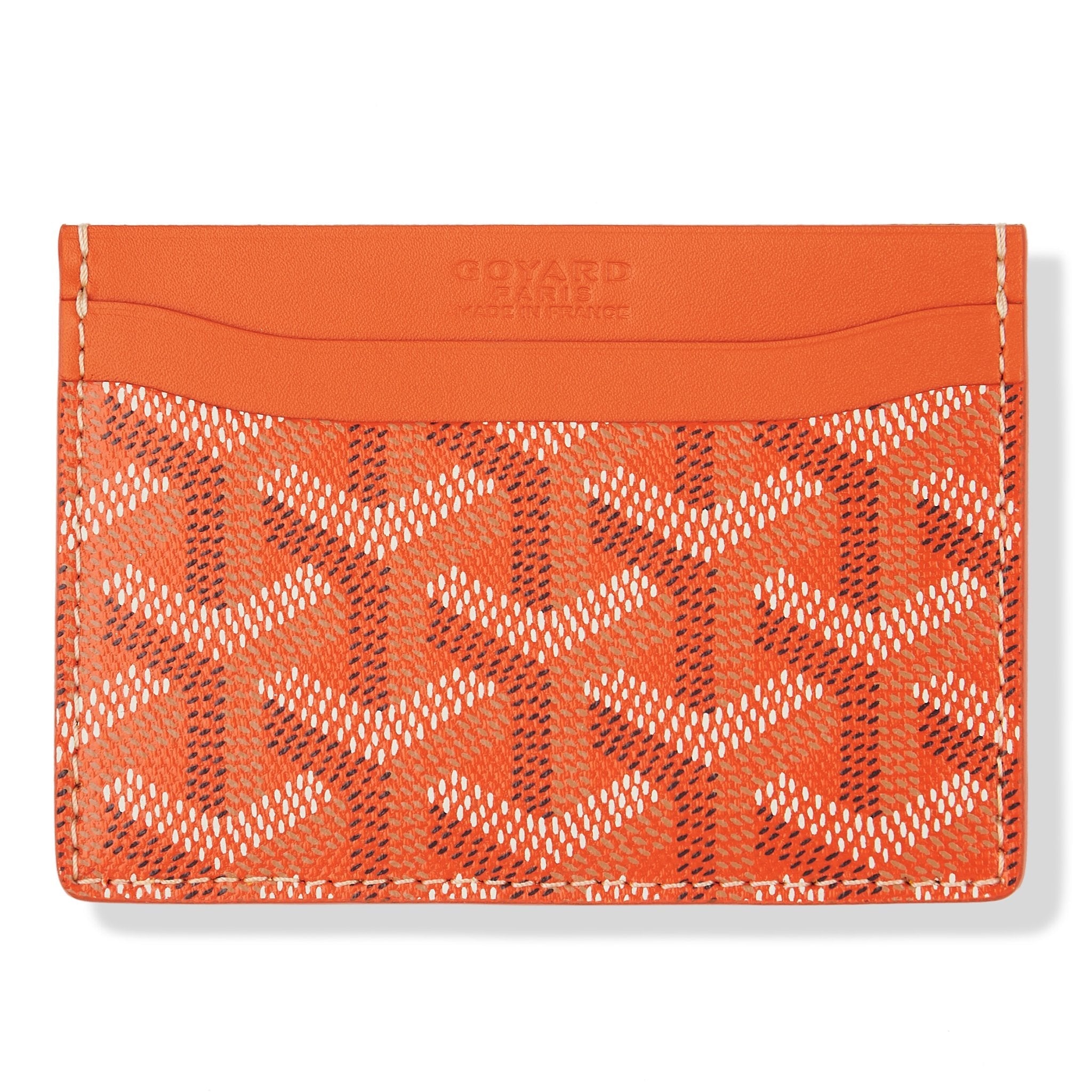 Goyard Saint Pierre Card Holder Orange – Urban Necessities