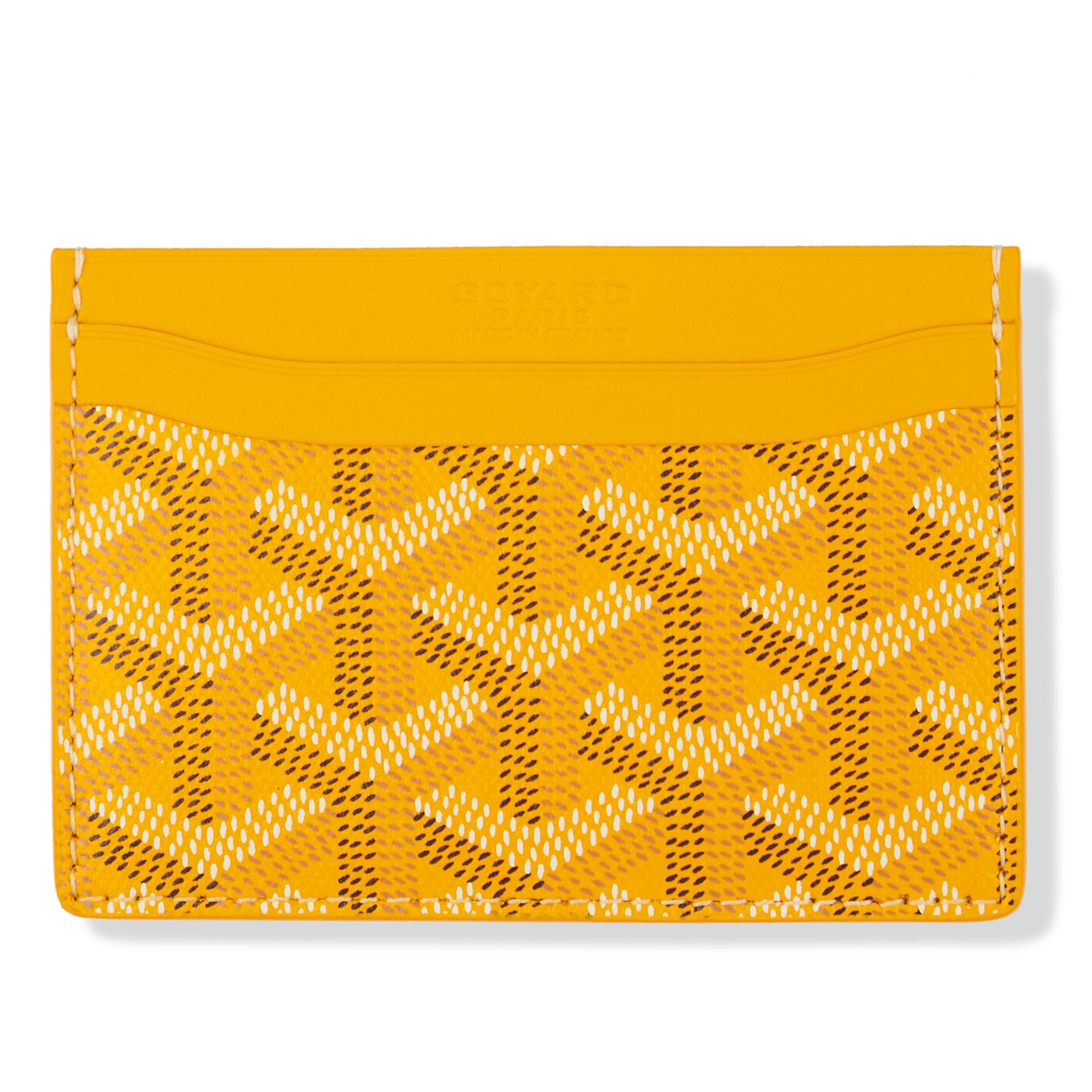 Goyard Saint Sulpice Yellow Card Holder – Crepslocker