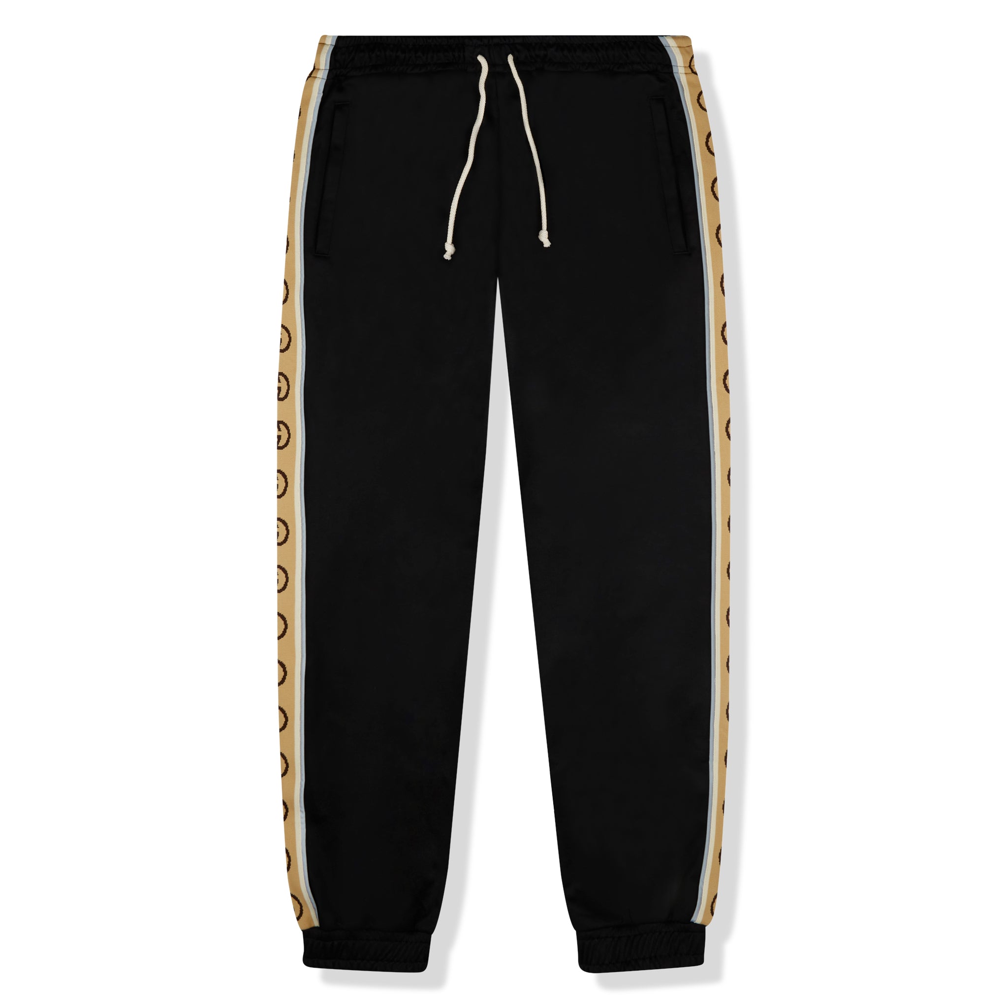 Image of Gucci GG Ribbon Black Sweatpants