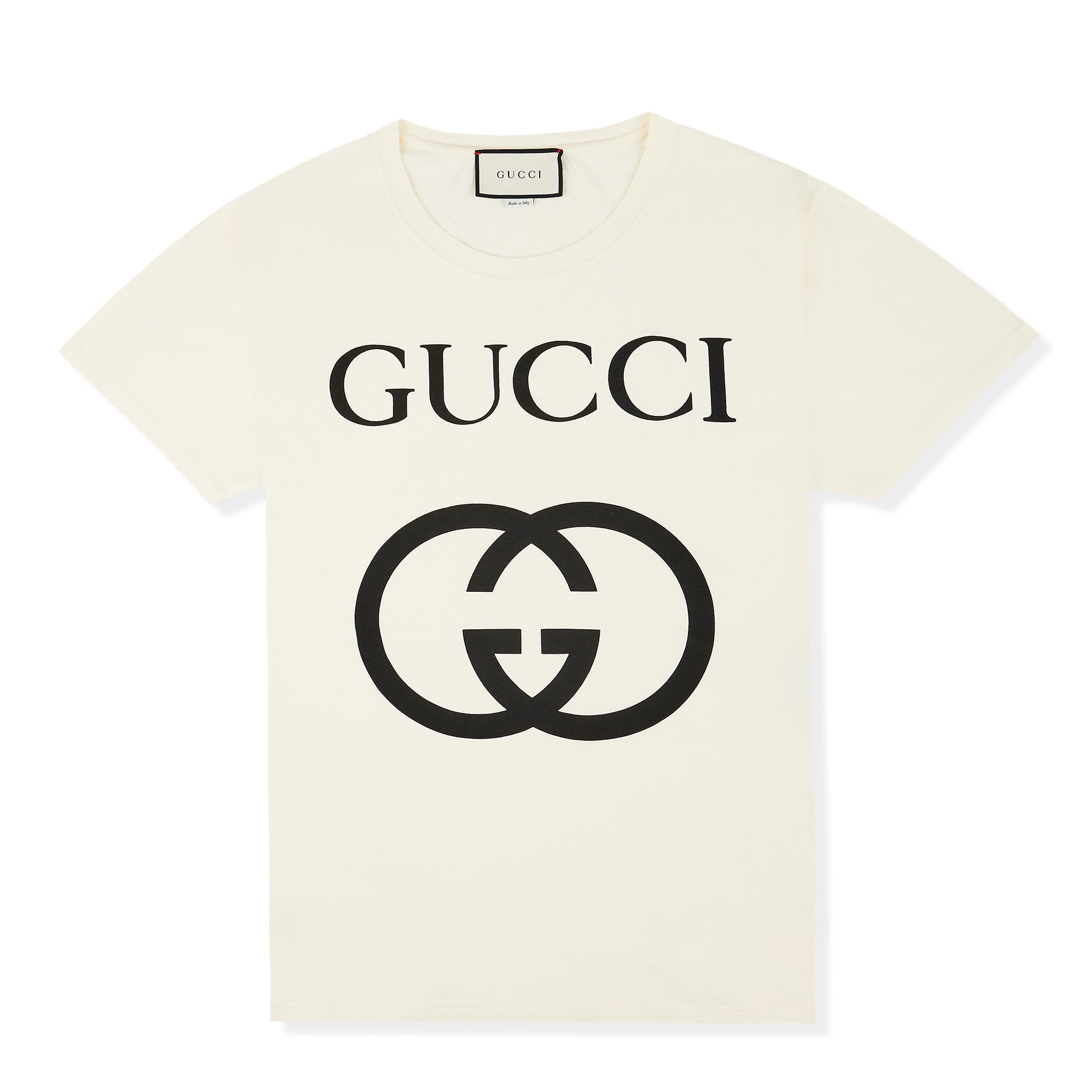 Gucci GG Interlocking Cream T Shirt – Crepslocker