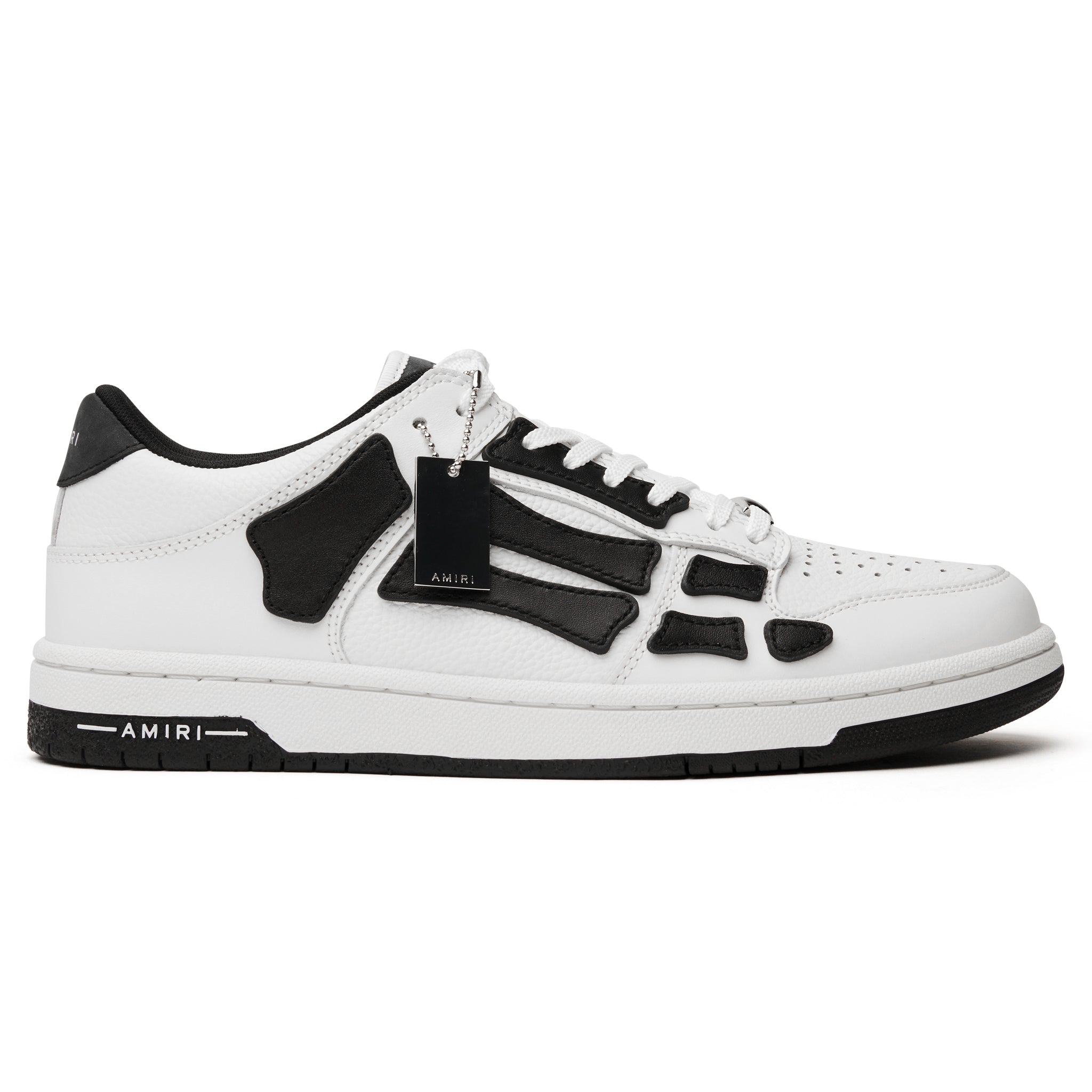 Amiri Skeleton Low White Black Sneaker – Crepslocker