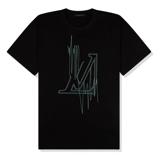 Louis Vuitton Frequency Black T Shirt – Crepslocker