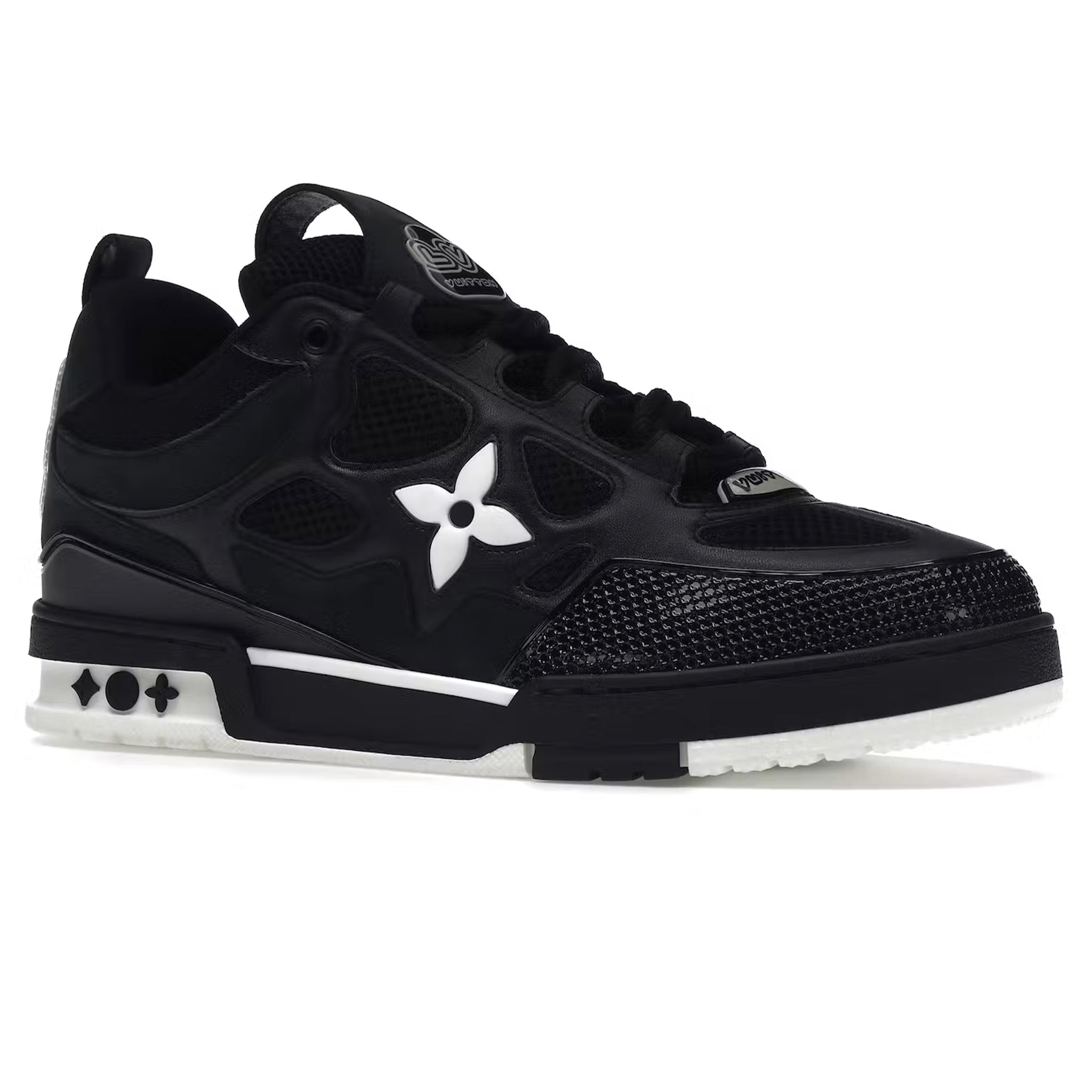 Louis Vuitton LV Maxi Trainer Black Sneaker – Crepslocker