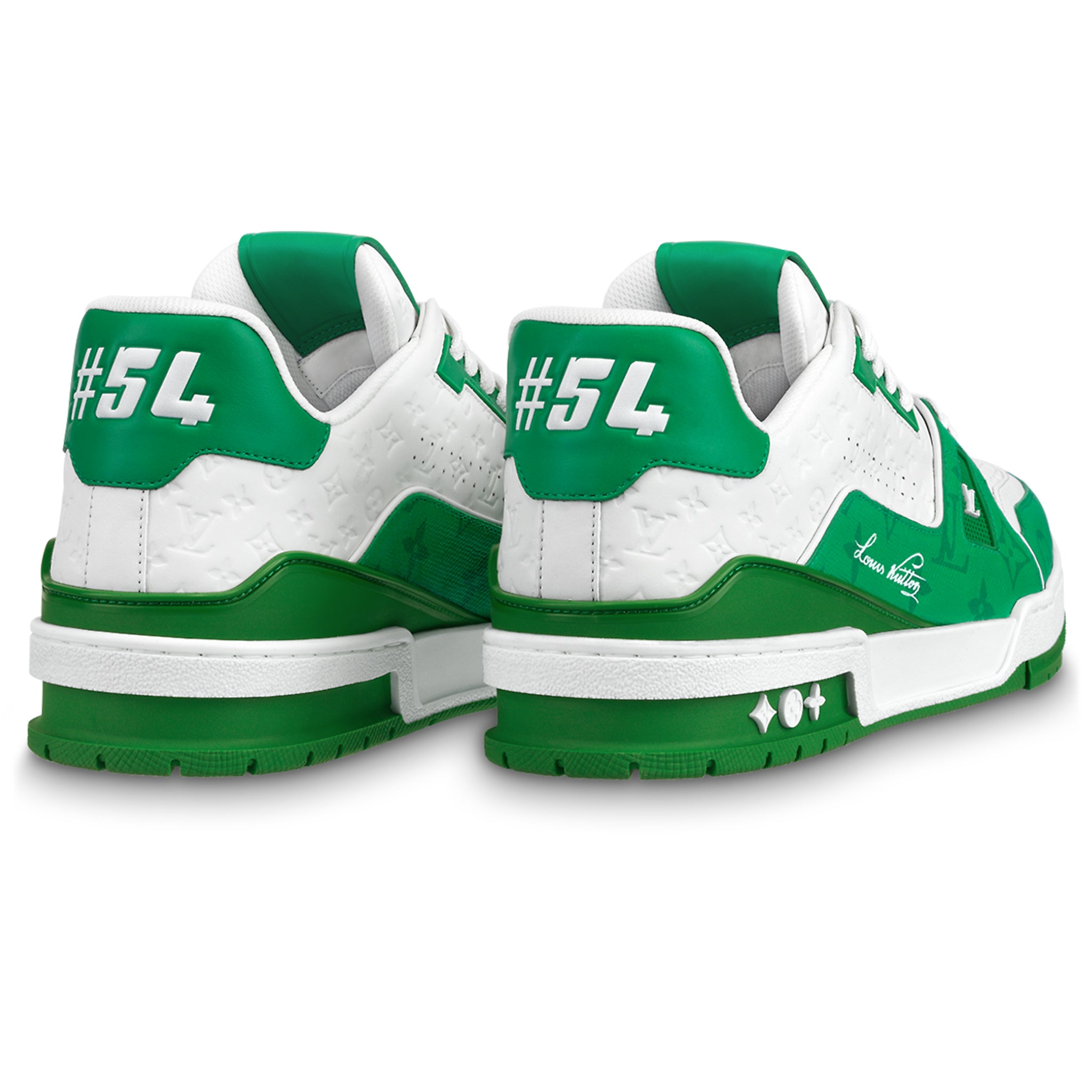 louis vuitton green shoe
