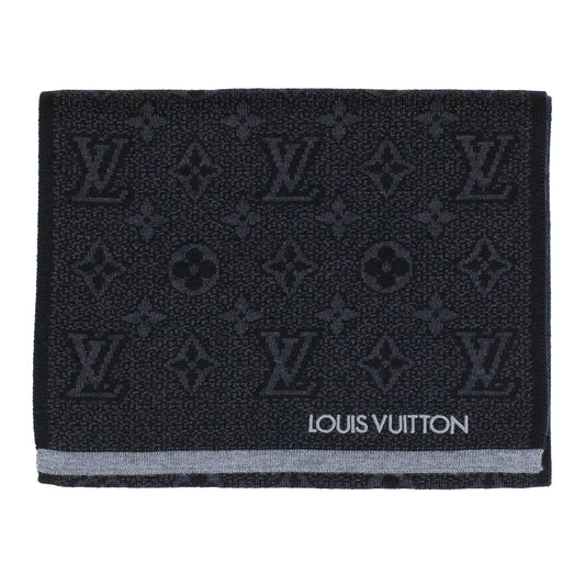 Louis Vuitton My Monogram Eclipse Scarf Black