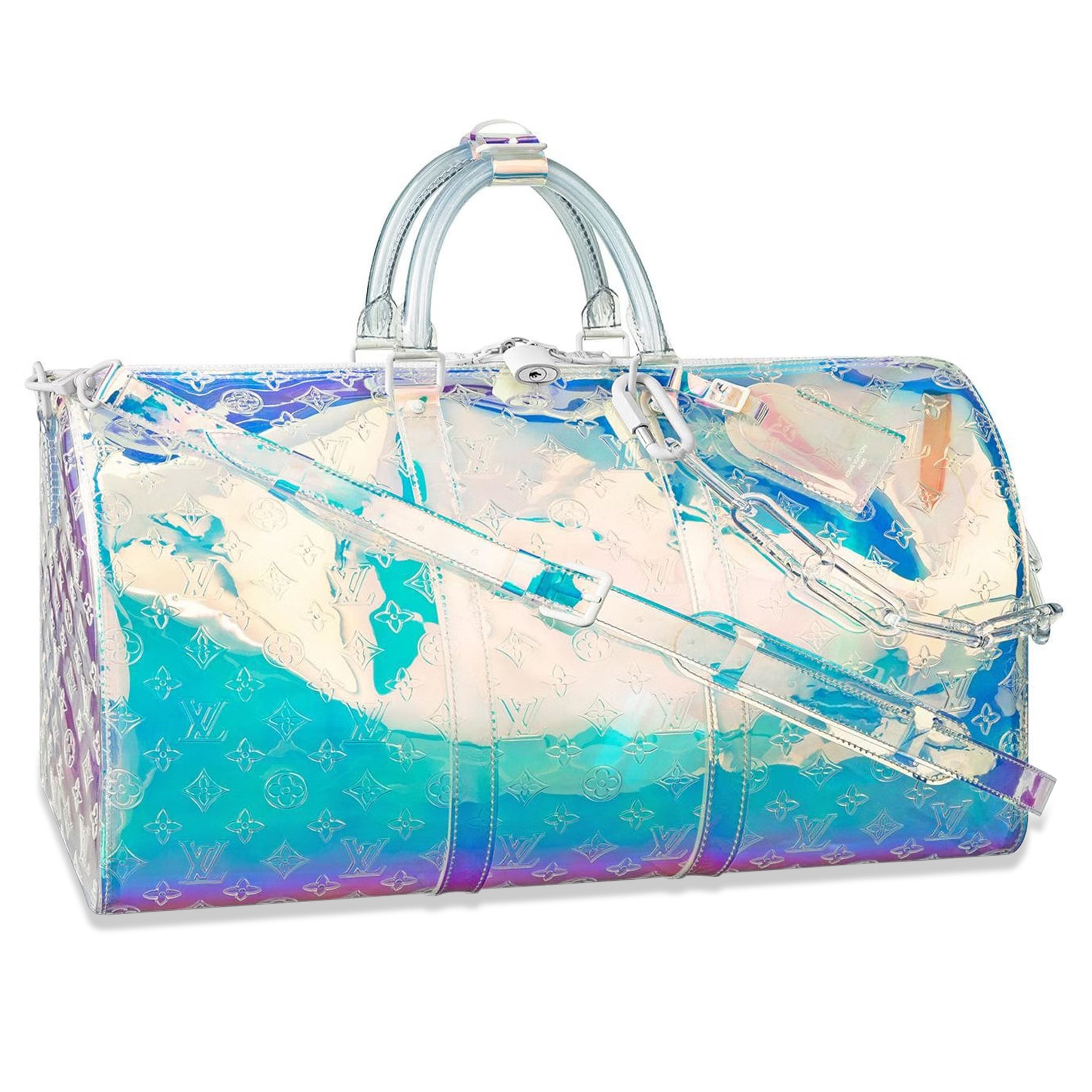 Image of Louis Vuitton Prism Hologram Keepall 50