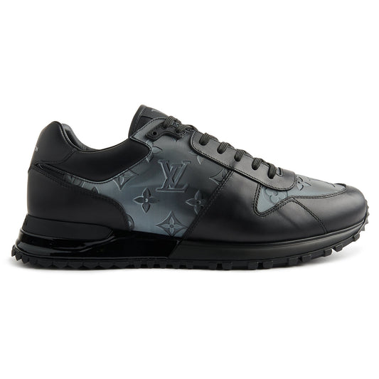 Louis Vuitton Run Away Black Silver Iridecscent Sneaker