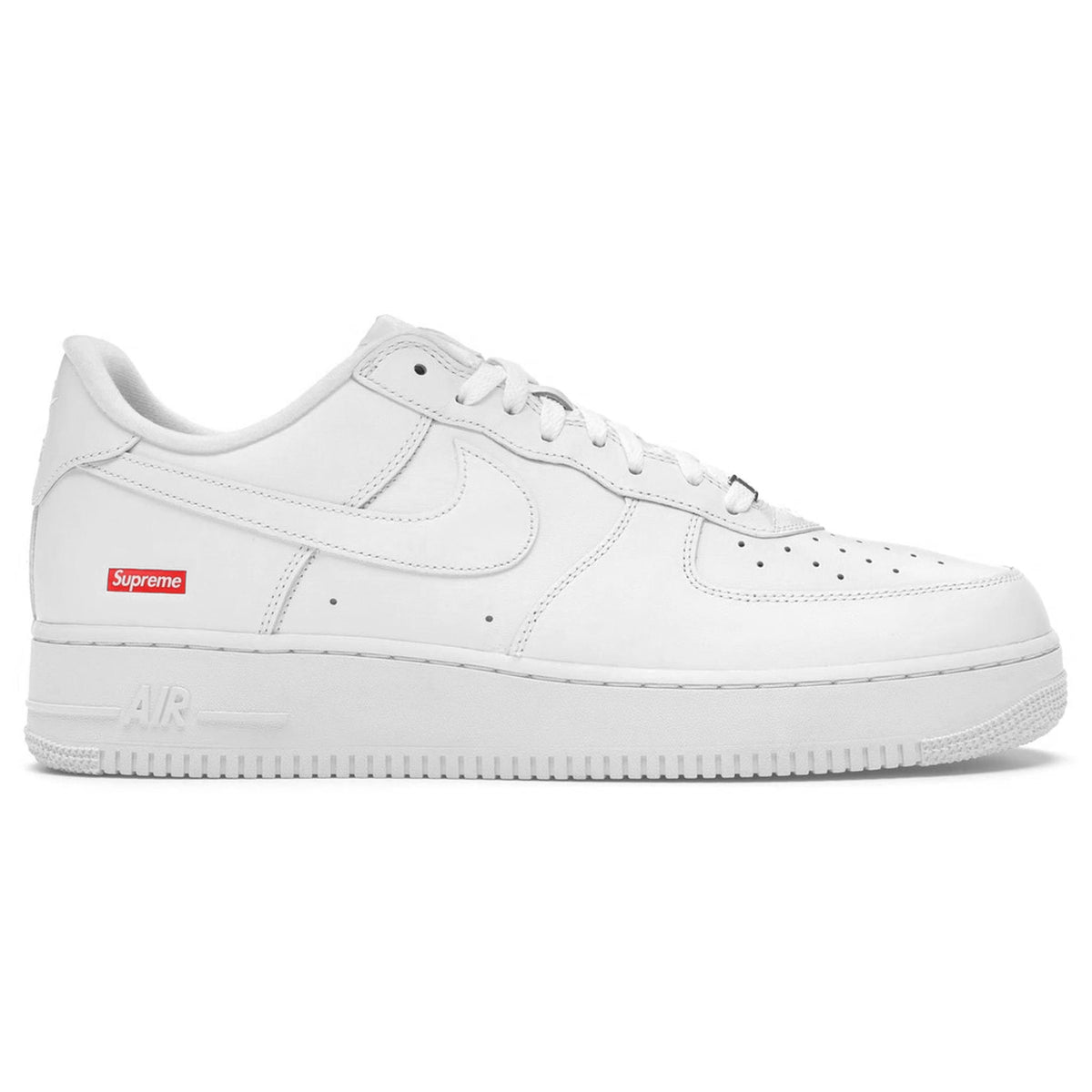100 - Nike x Supreme Air Force 1 Low White Box Logo | CU9225 