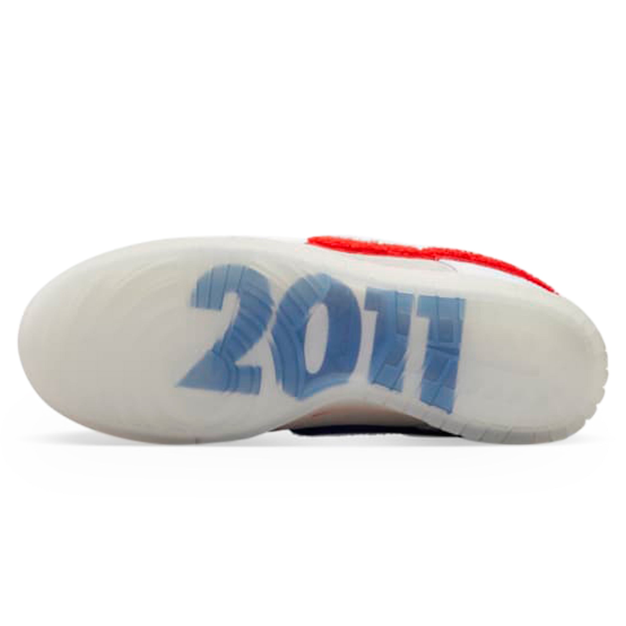 Image of Nike Dunk Low Retro PRM Year of The Rabbit White Crimson Varsity Royal