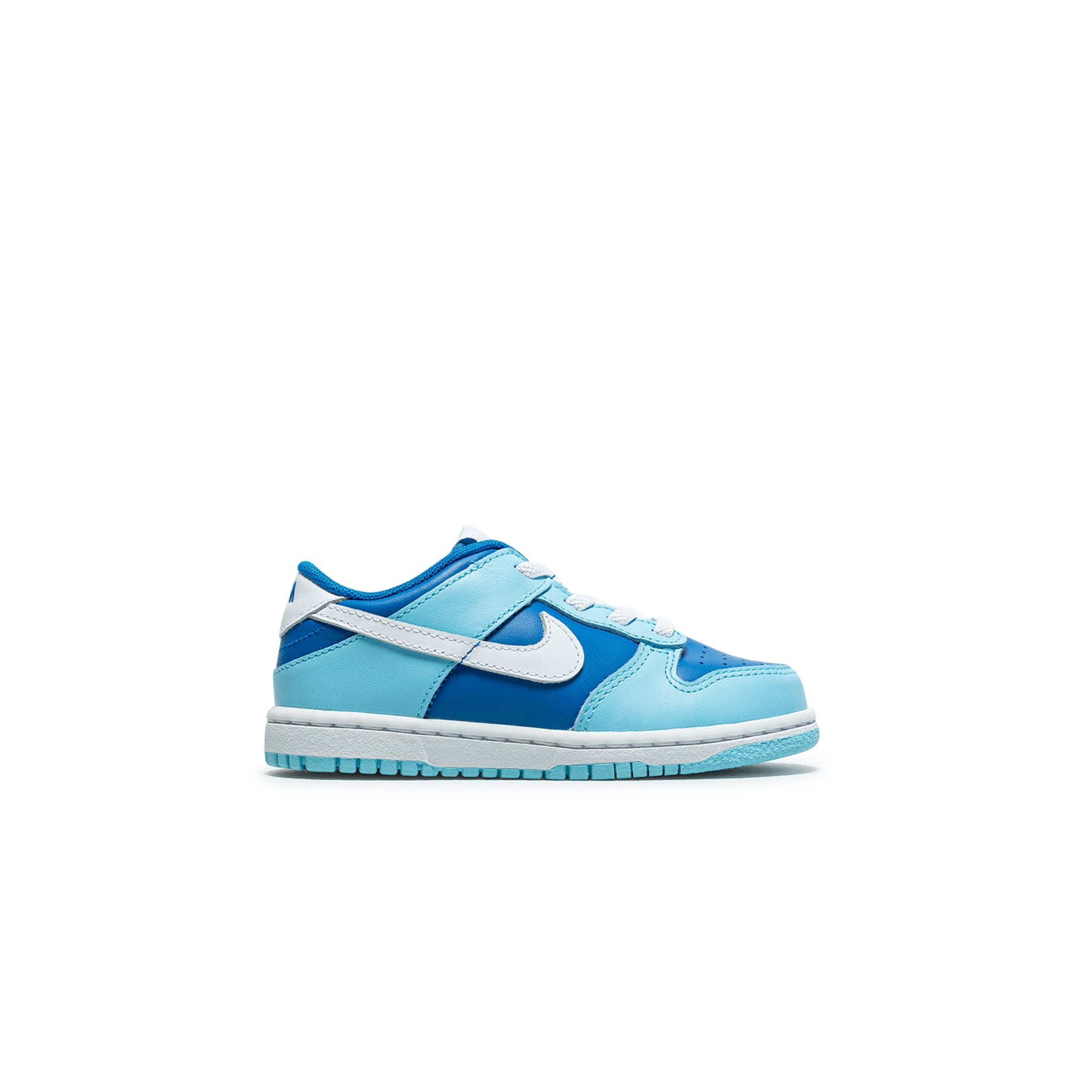Image of Nike Dunk Low Retro QS Flash White Argon Blue Flash (PS)